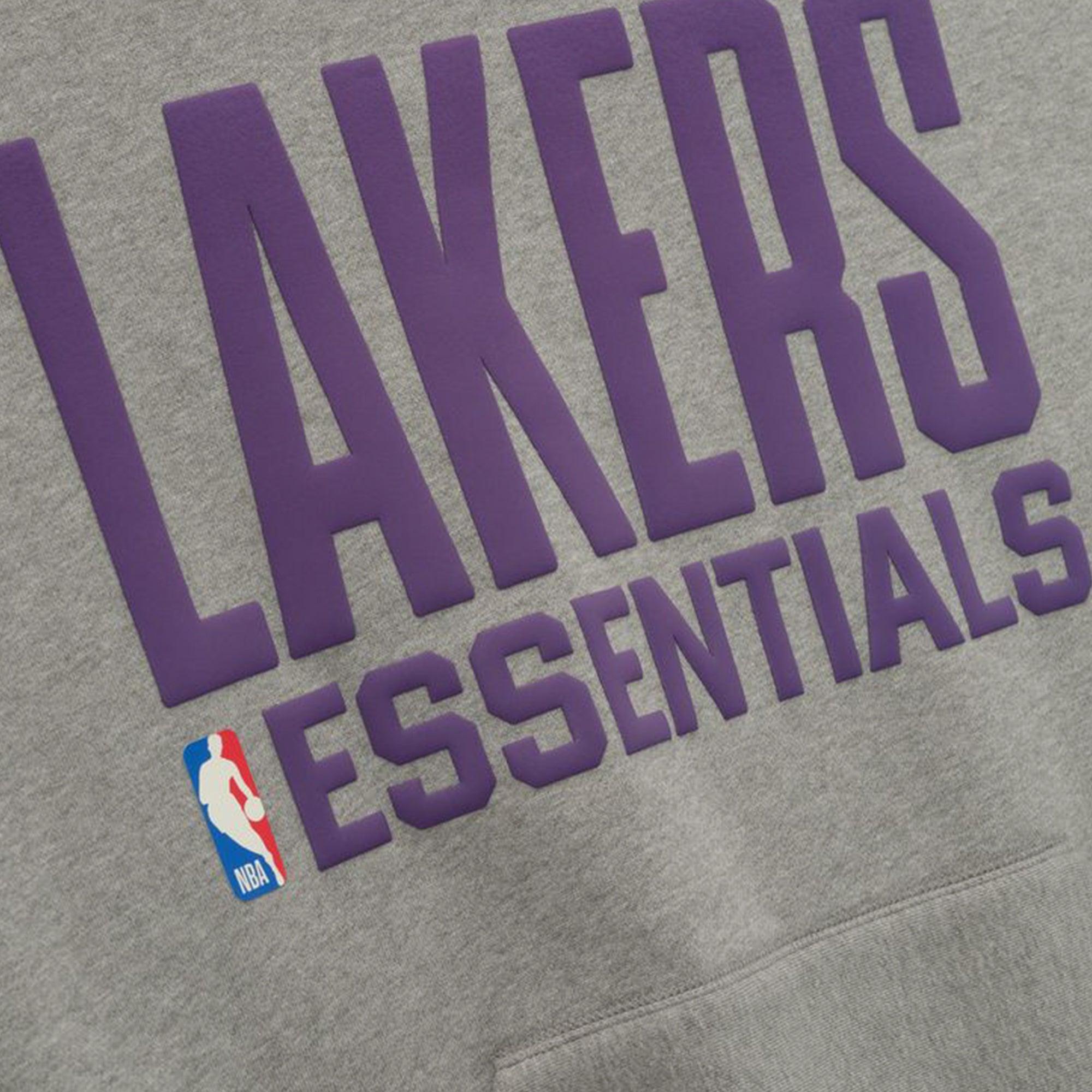 Fear of God ESSENTIALS x NBA Mens Lakers Sports Fit Crewneck