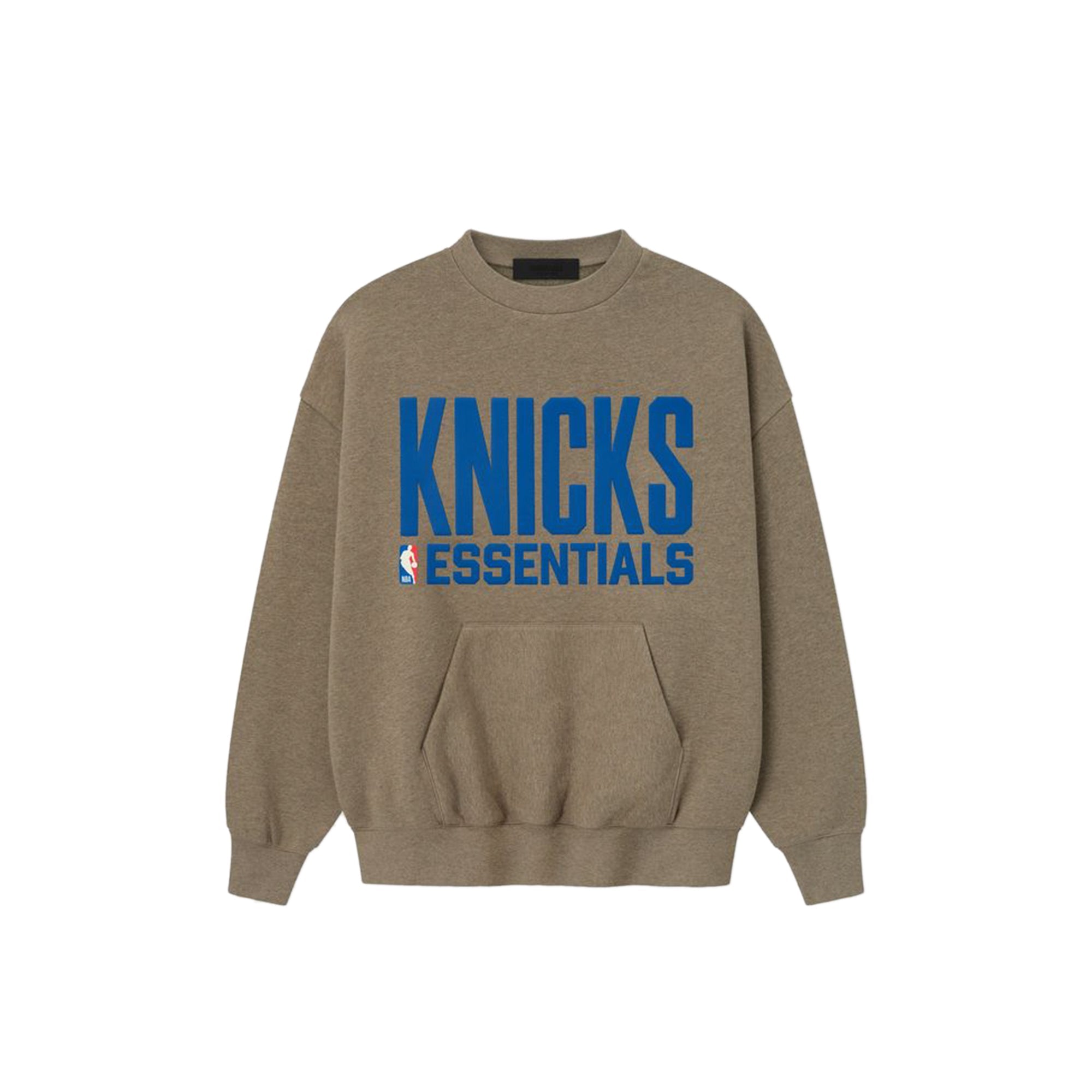 Fear of God ESSENTIALS x NBA Mens Knicks Sports Fit Crewneck