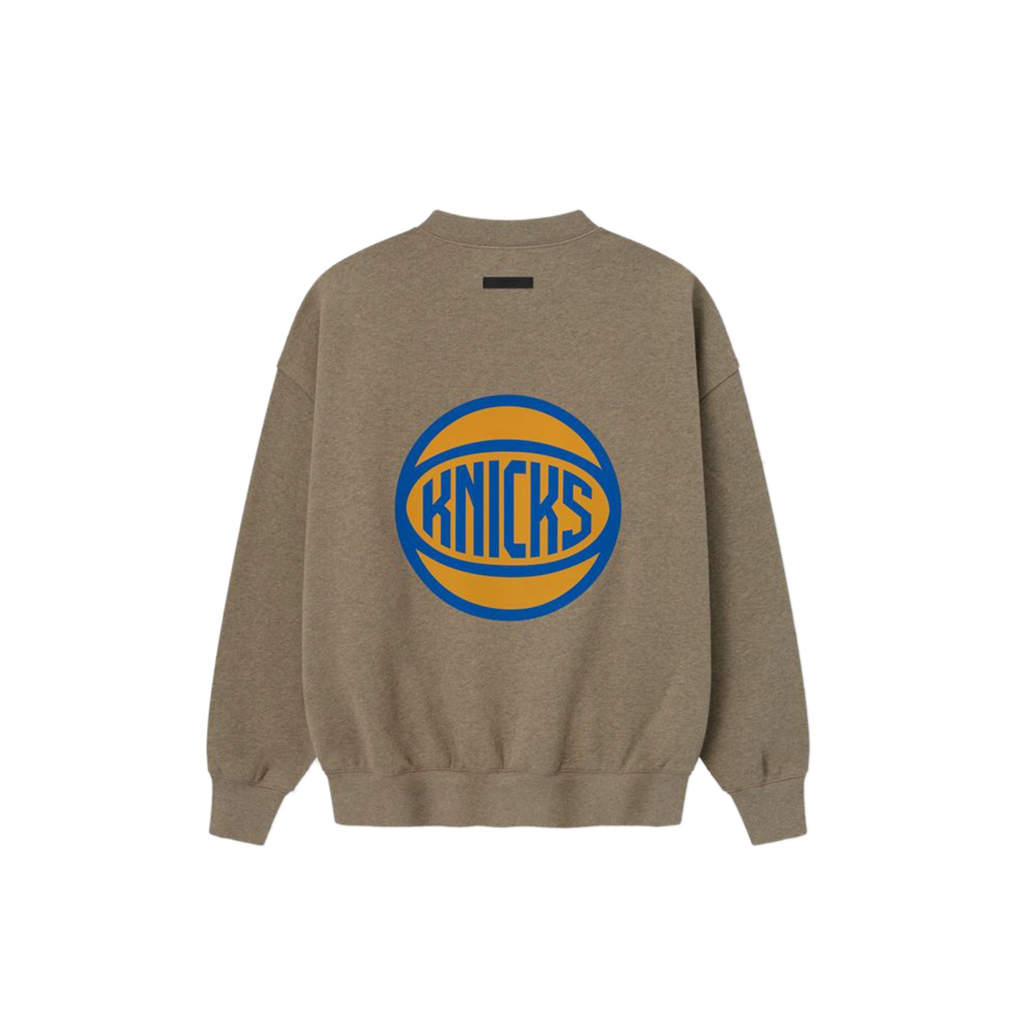 Fear of God ESSENTIALS x NBA Mens Knicks Sports Fit Crewneck