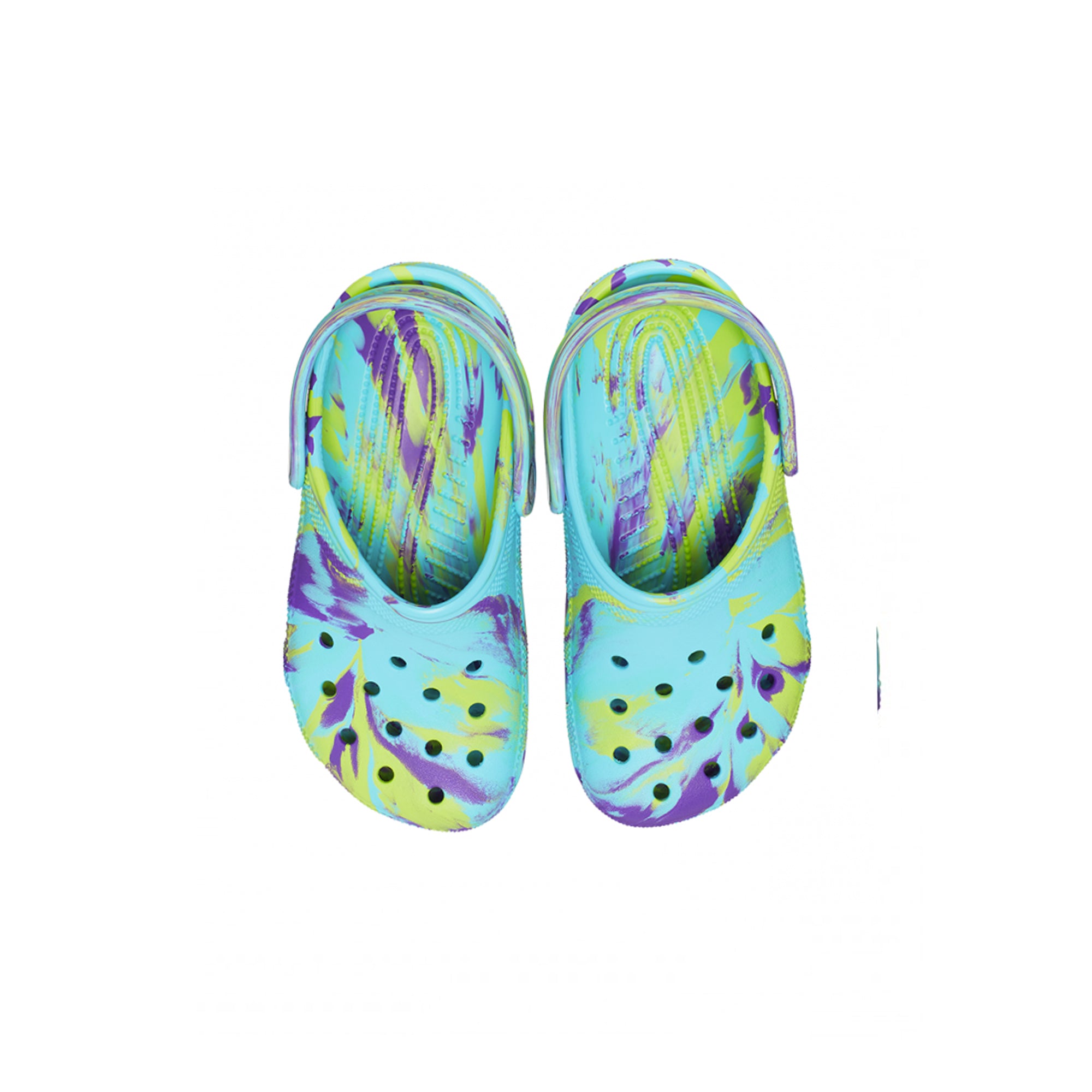 Crocs Little Kids Classic Marbled Clog