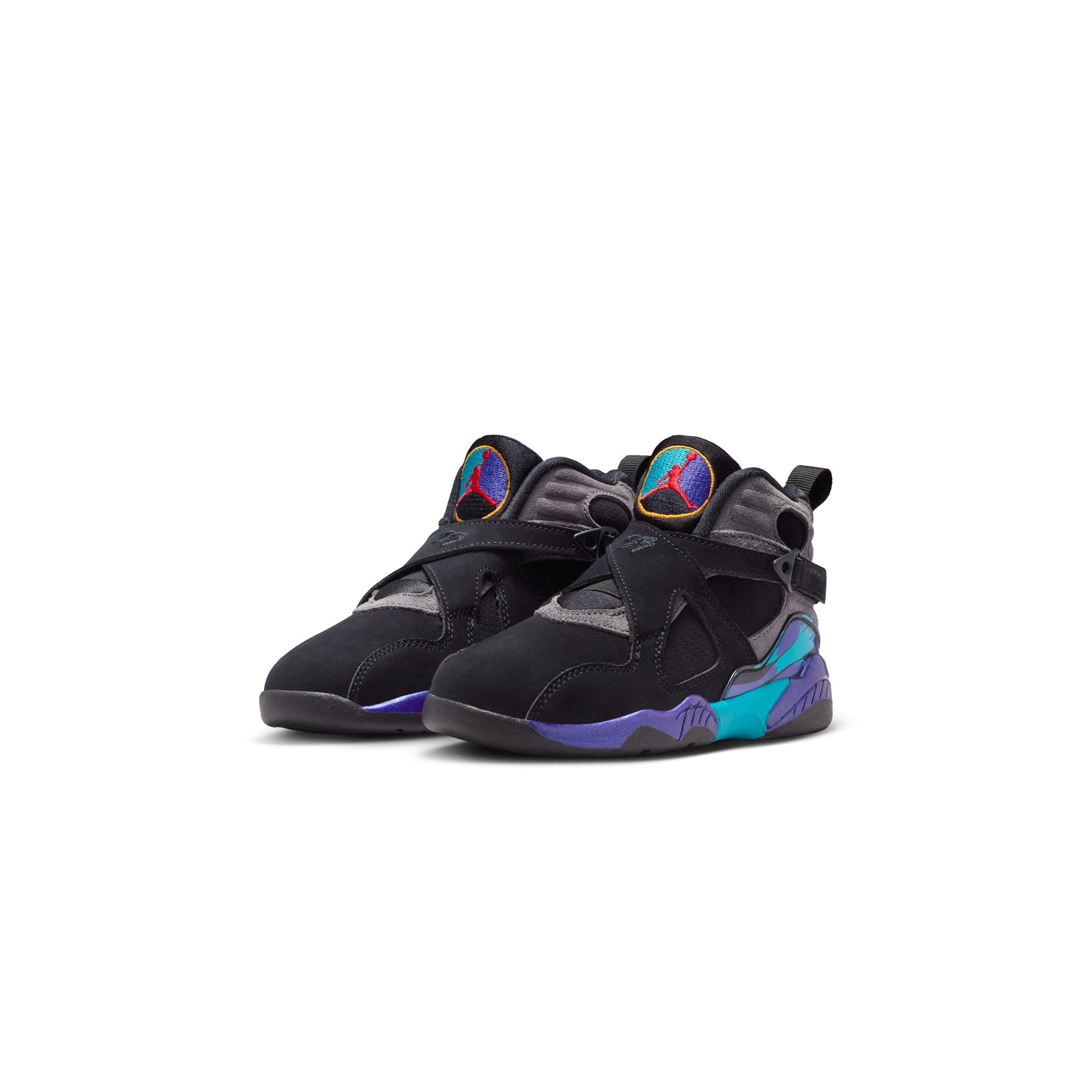 Air Jordan 8 Little Kids Retro "Aqua" Shoes