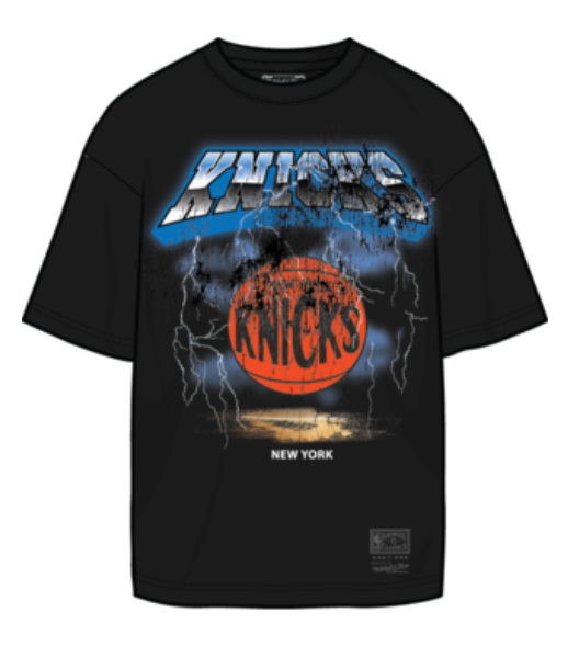 Mitchell & Ness NBA New York Knicks Lighting Tee