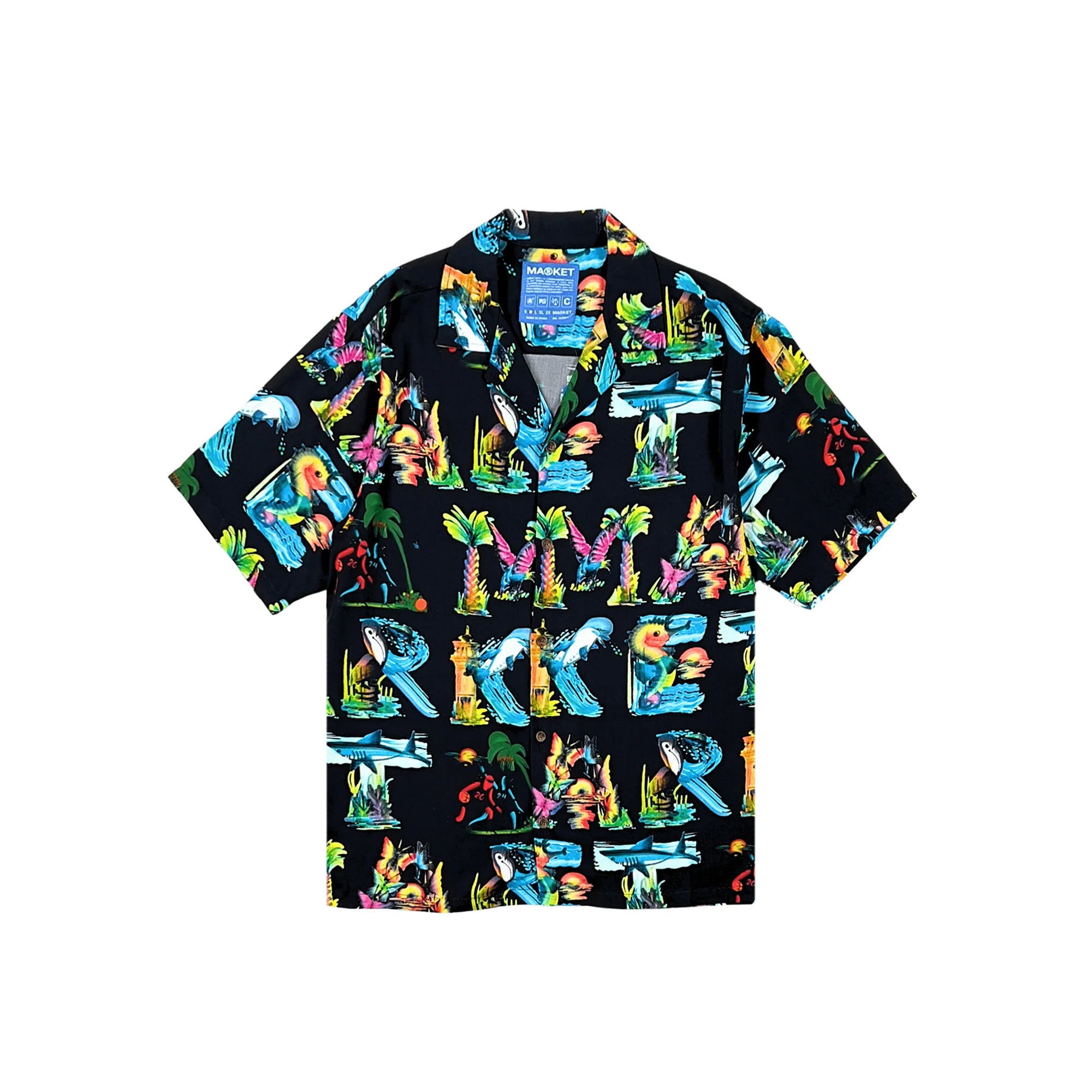 Market Mens Island Life Camp Shirt