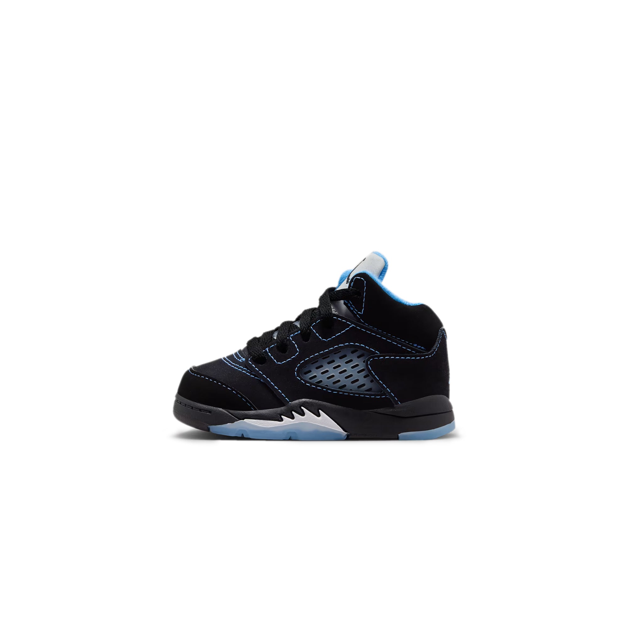 Air Jordan 5 Infants "Black Carolina" Shoes