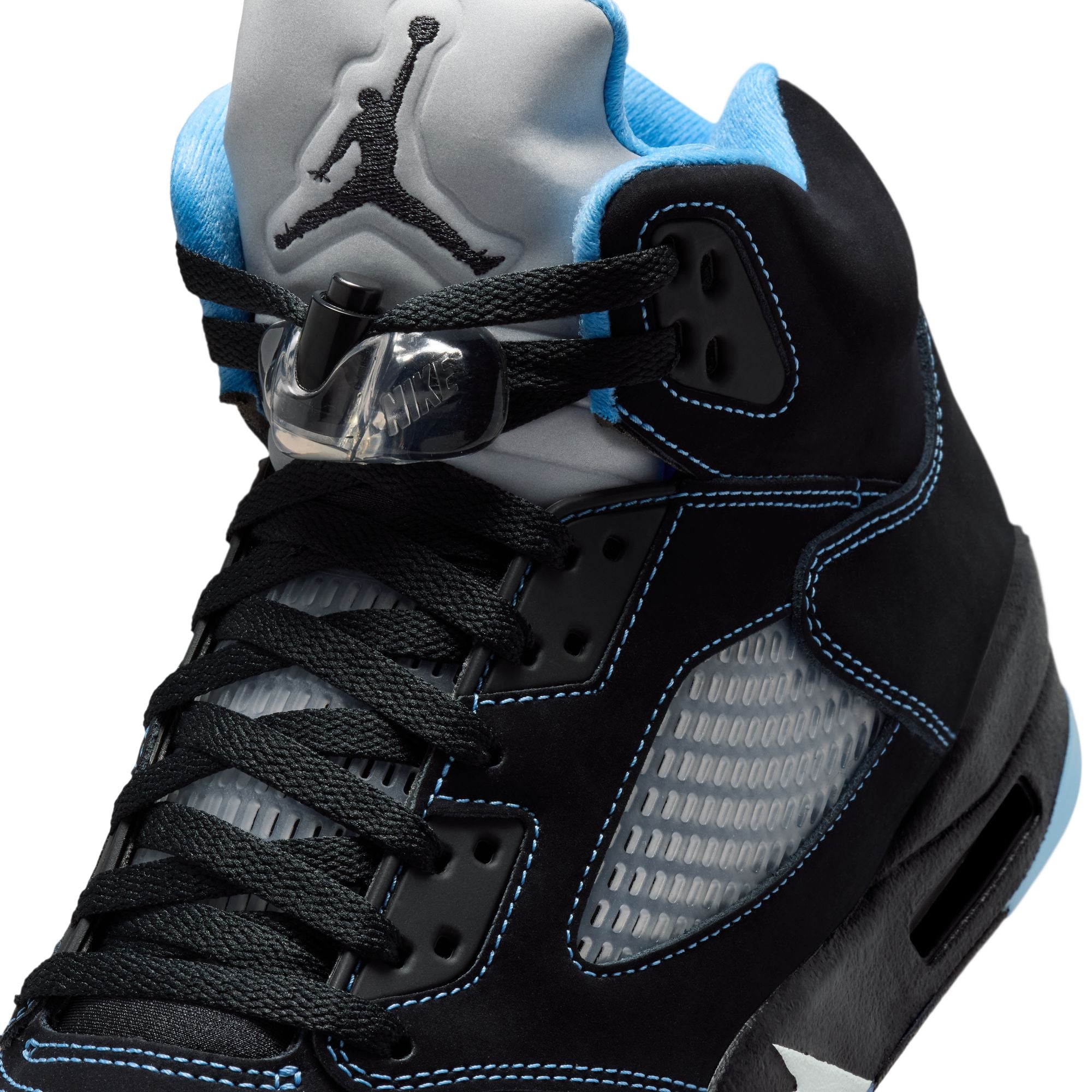Air Jordan 5 Mens "Black Carolina" Shoes