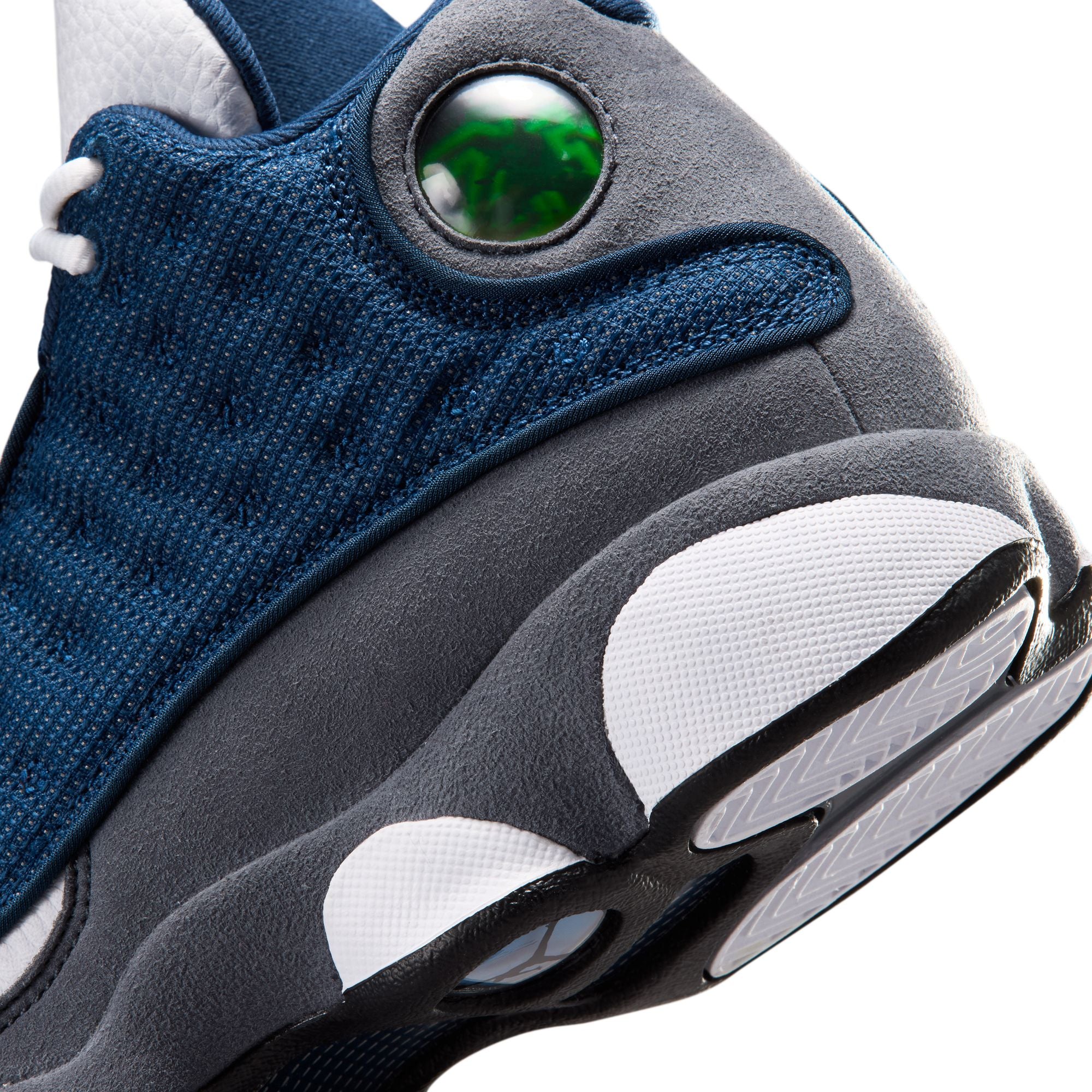 Navy/University Blue-flint Grey-white Sneakers n a white background