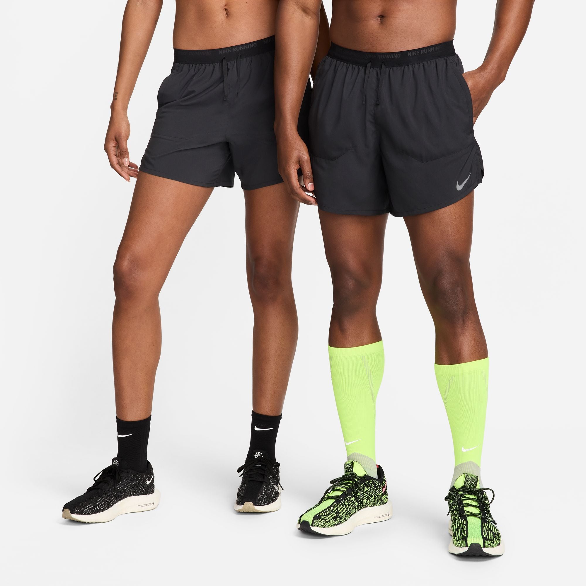 Nike Mens Stride Dri-Fit 5" Brief-Lined Running Shorts