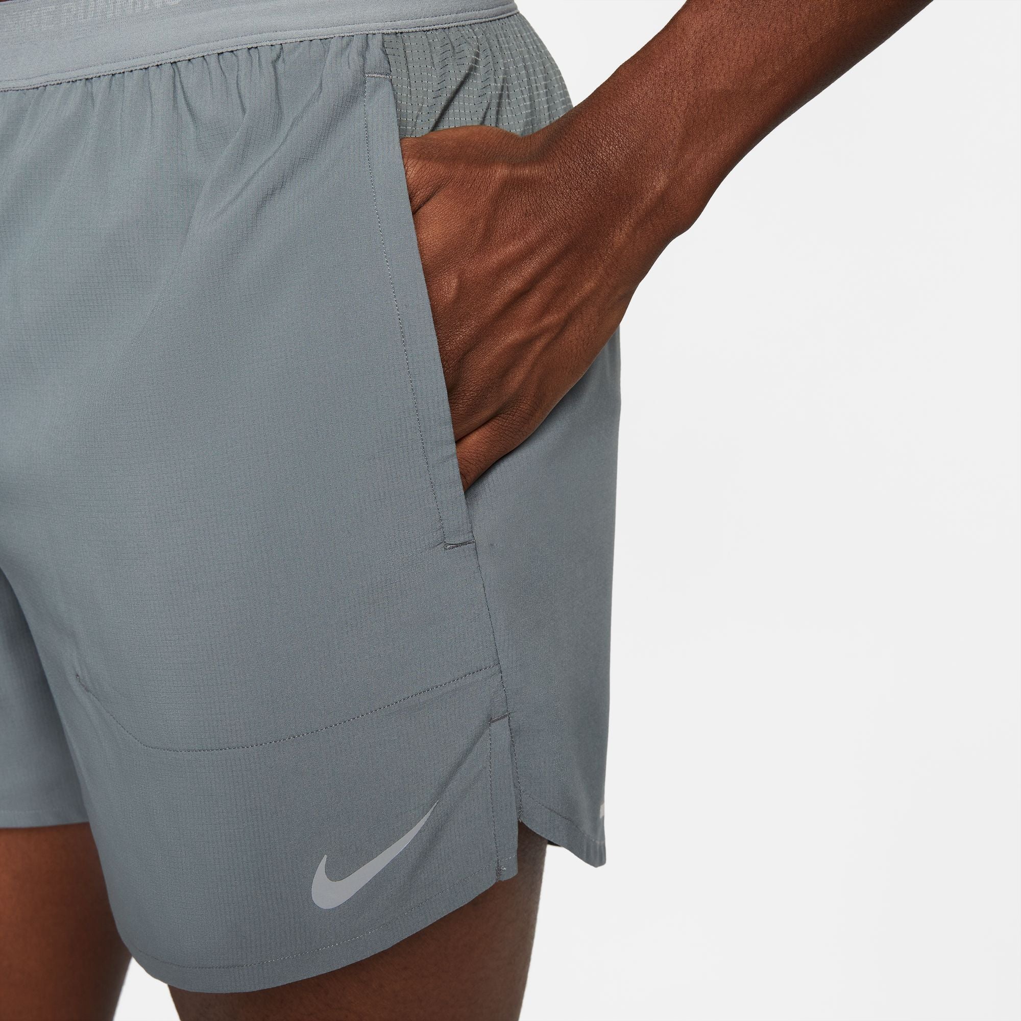 Nike Mens Stride Dri-Fit 5" Brief-Lined Running Shorts