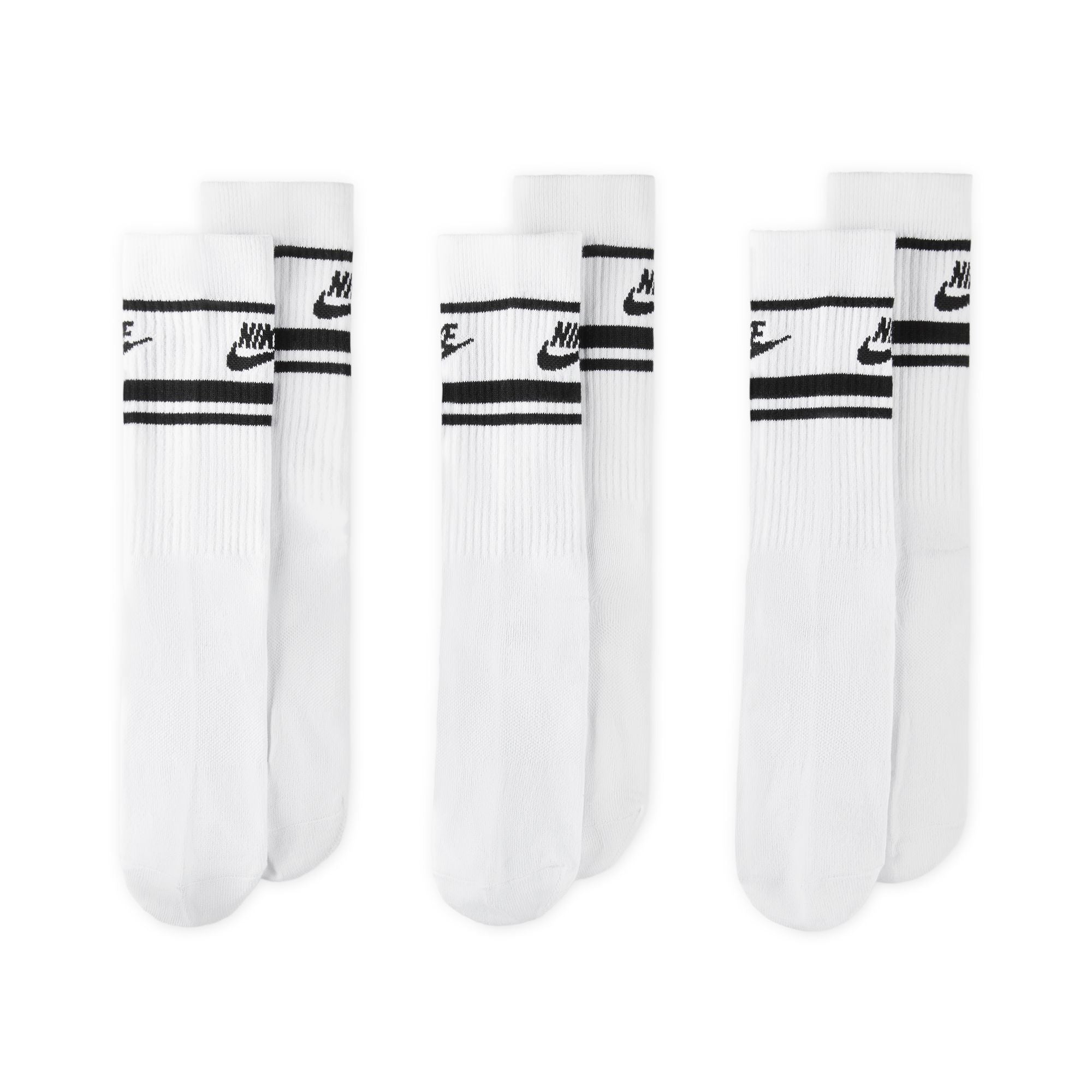 Nike Sportswear Dri-Fit Everyday Essentials Crew Socks(3 Pairs)