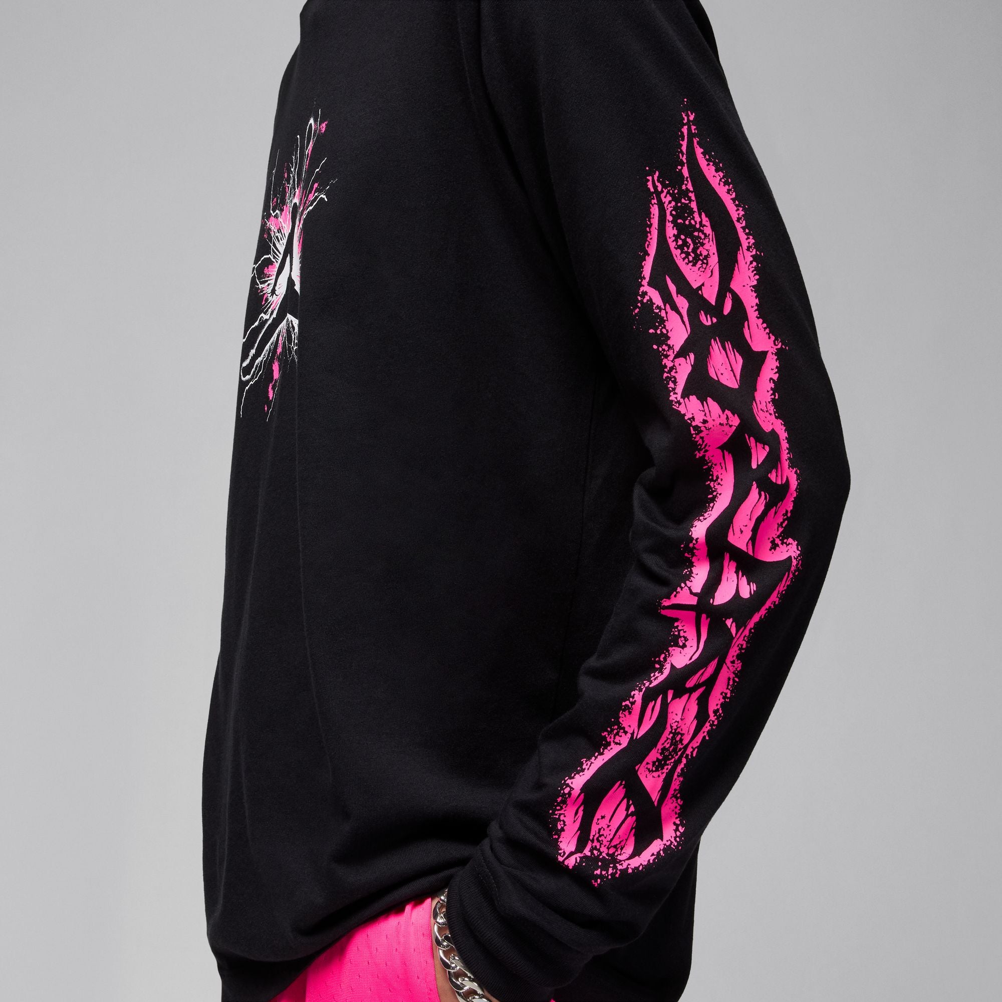 Air Jordan Mens Dri-Fit Sport LS Tee