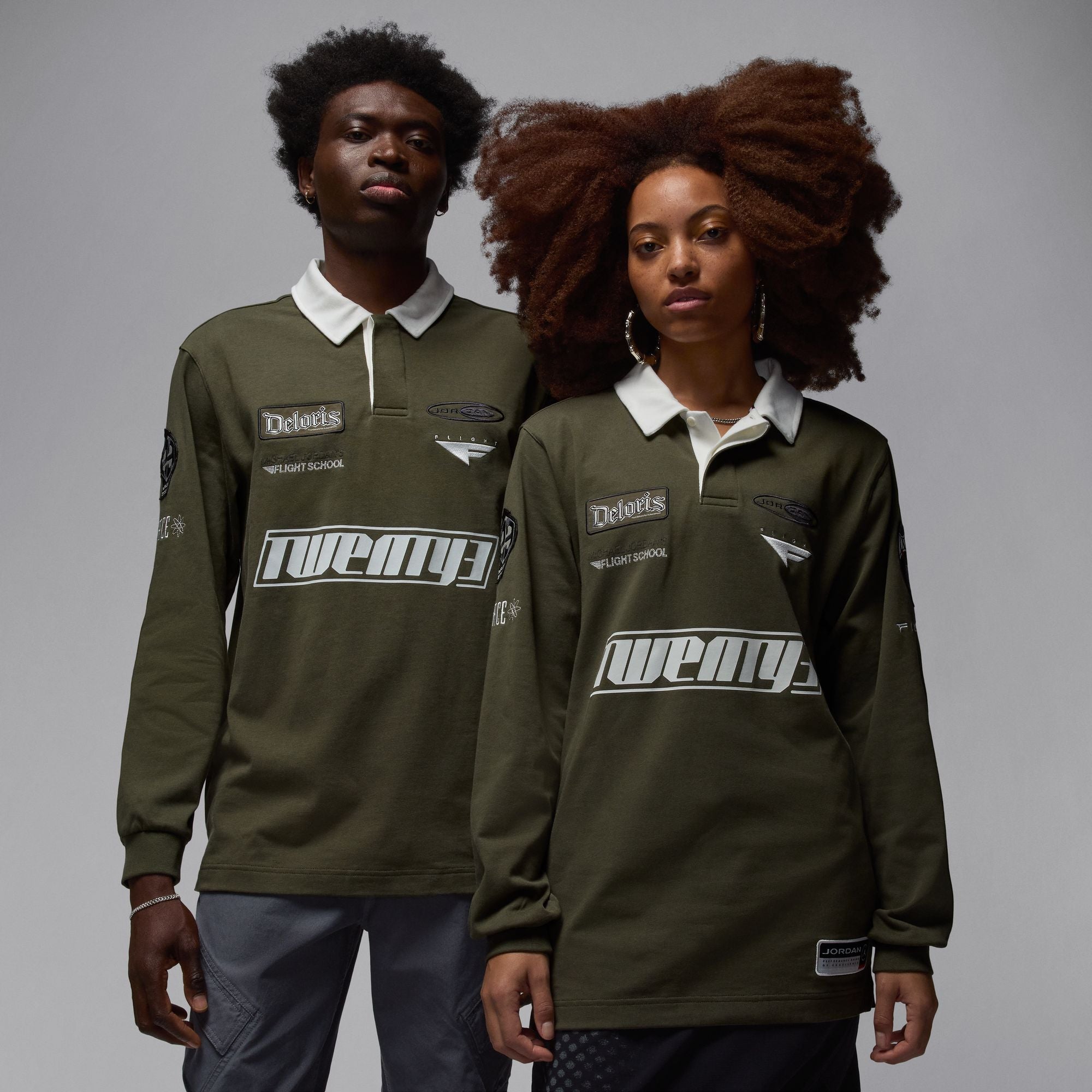 Air Jordan Mens Essentials Longsleeve Rugby Top