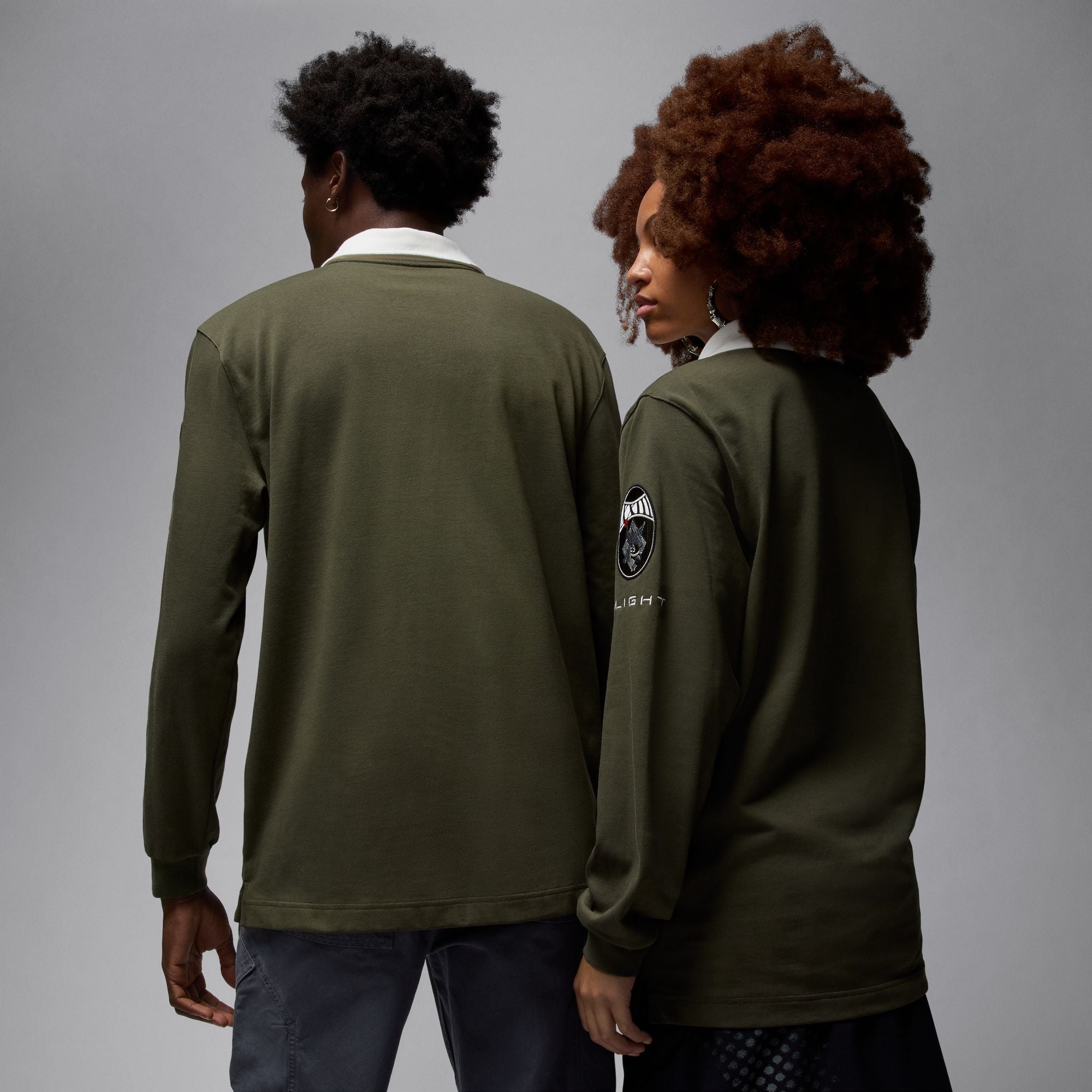 Air Jordan Mens Essentials Longsleeve Rugby Top