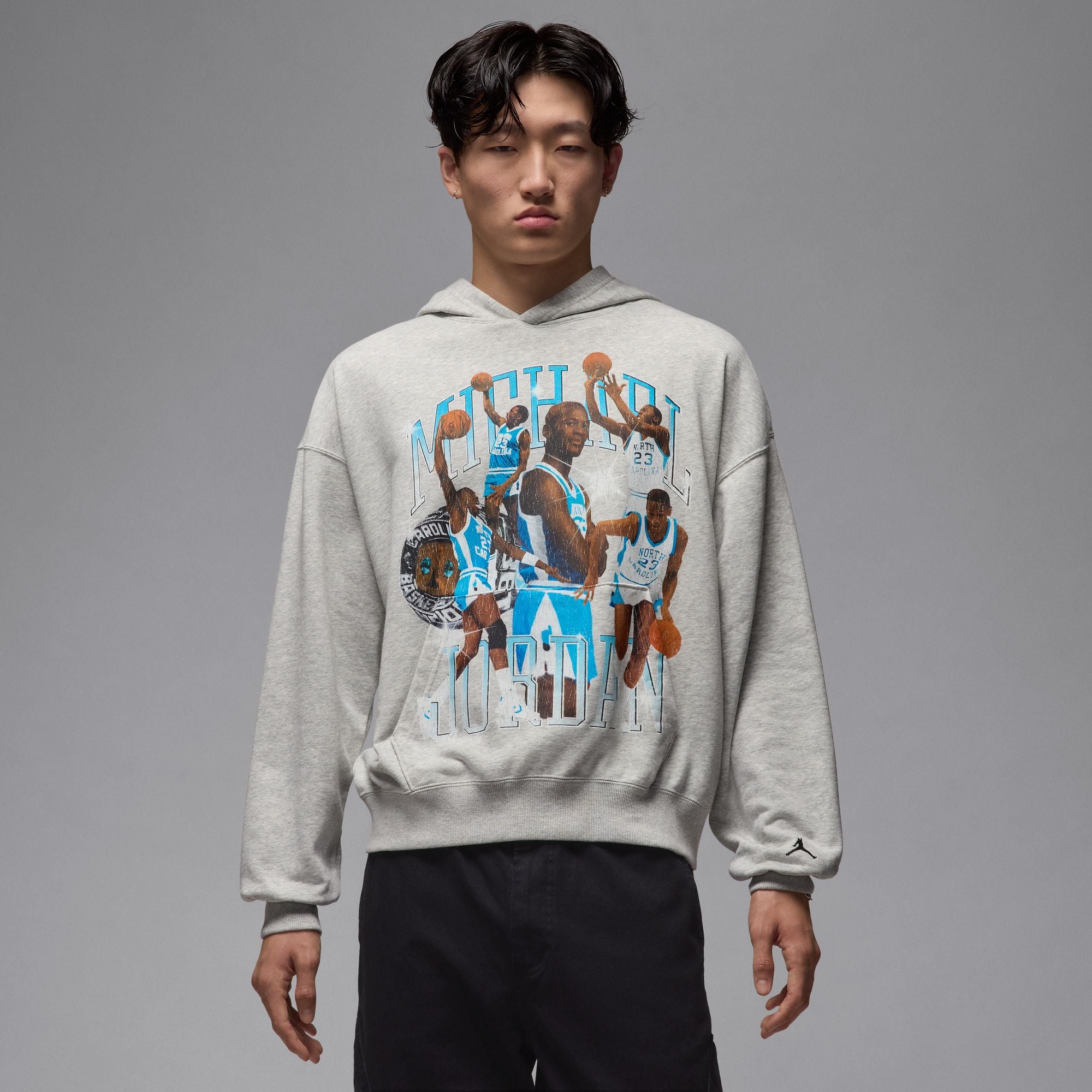 Air Jordan Mens Flight Oversized Pullover Hoodie