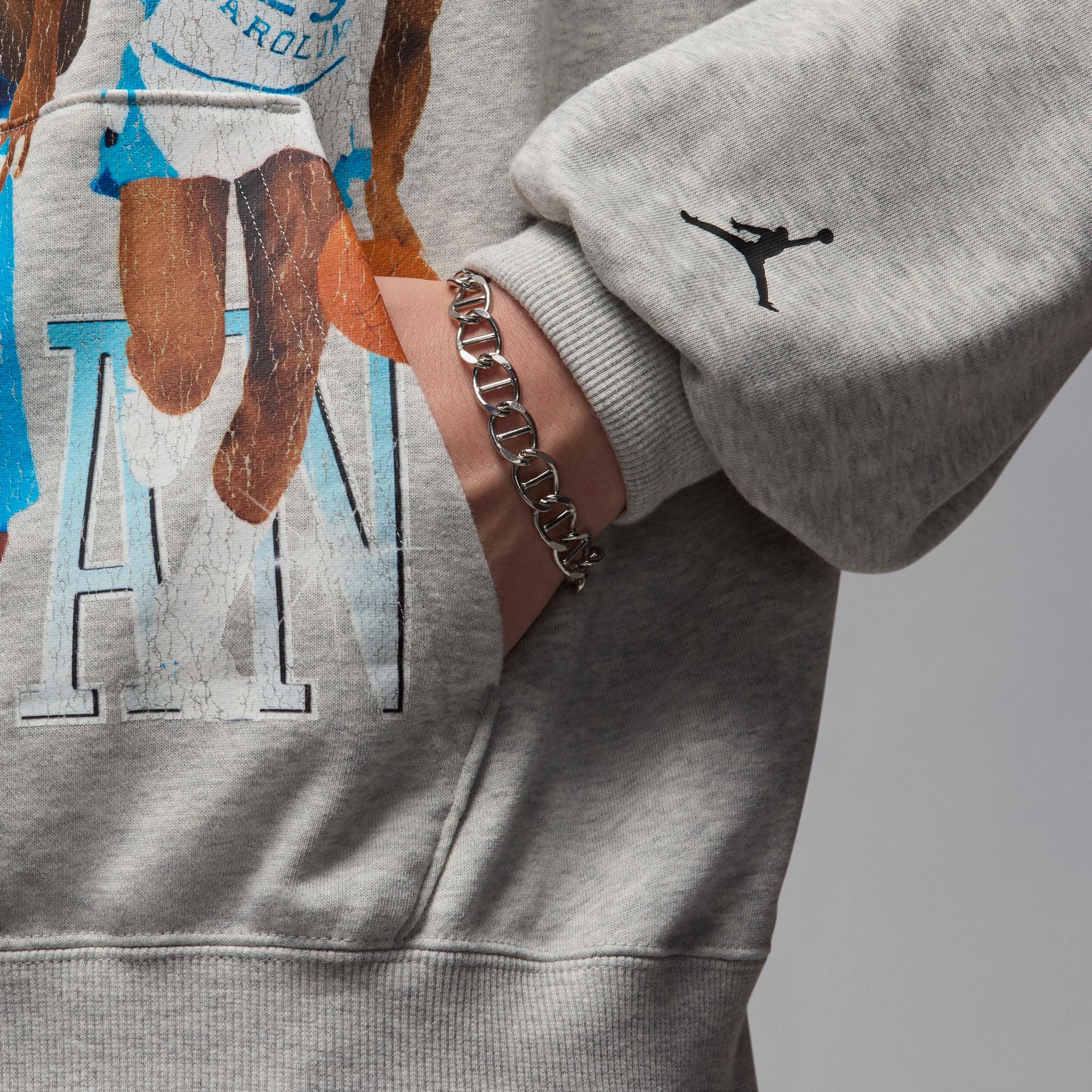 Air Jordan Mens Flight Oversized Pullover Hoodie