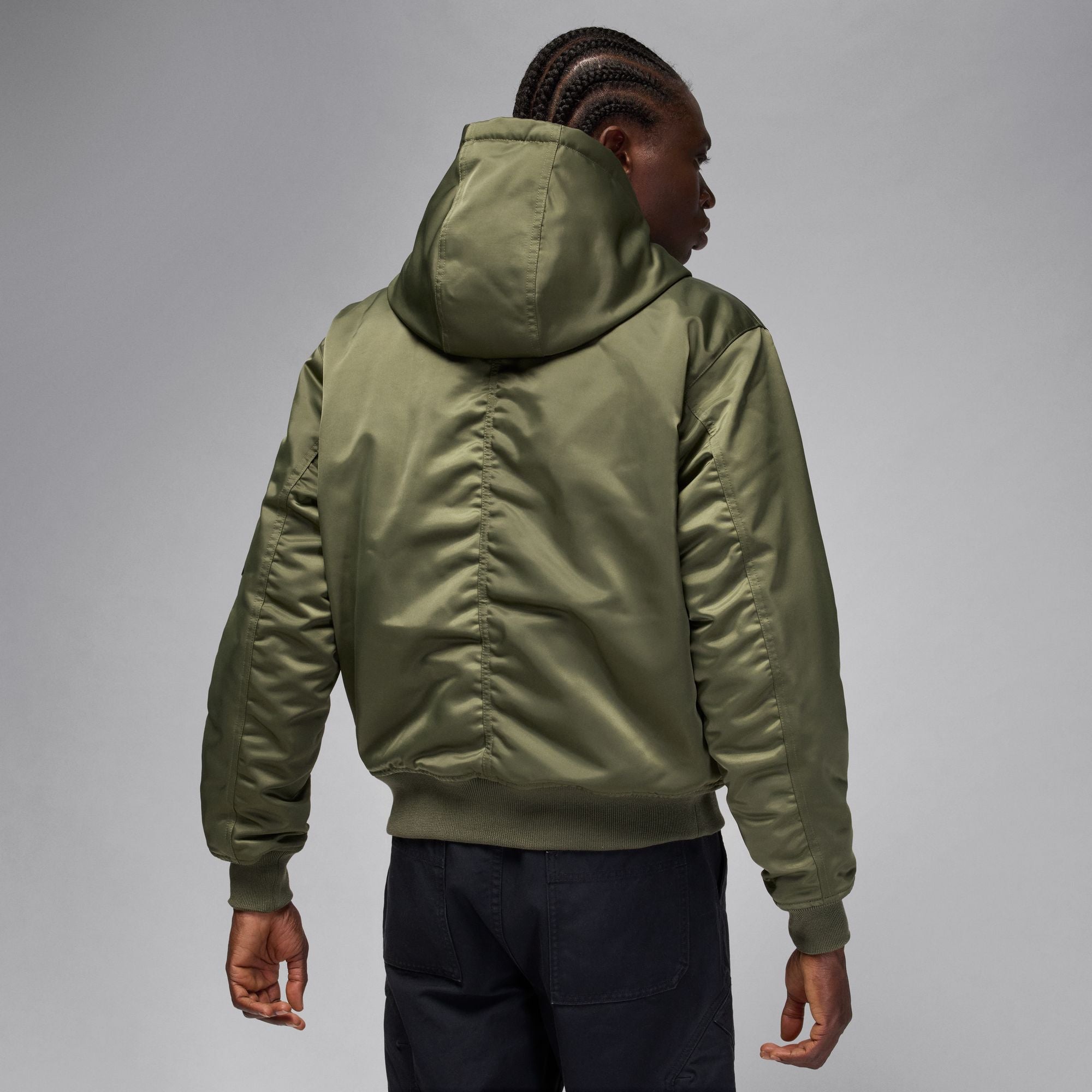 Air Jordan Mens Renegade Flight Fit Hooded Jacket