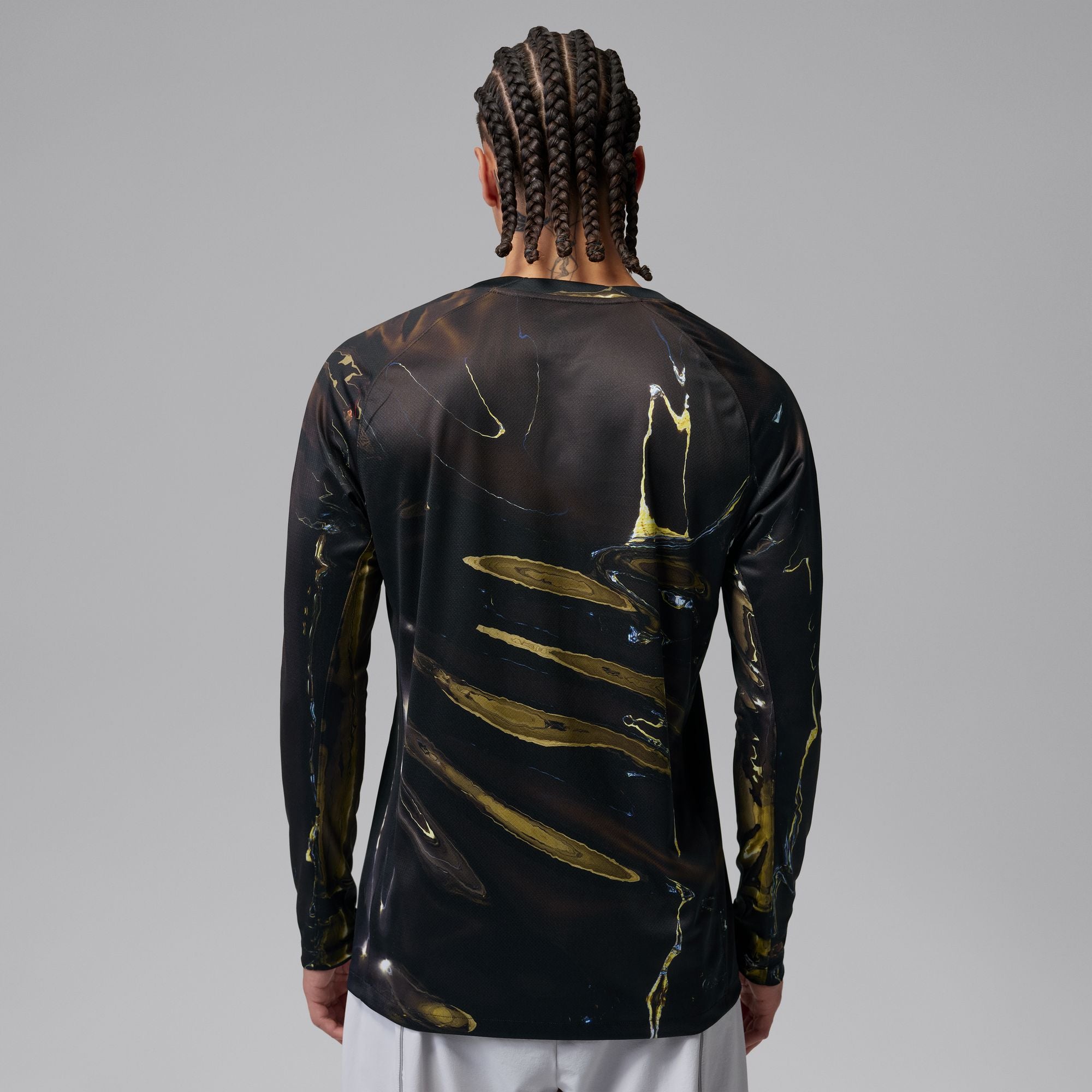 Nike x PSG Mens Dri-Fit Stadium Longsleeve Jersey