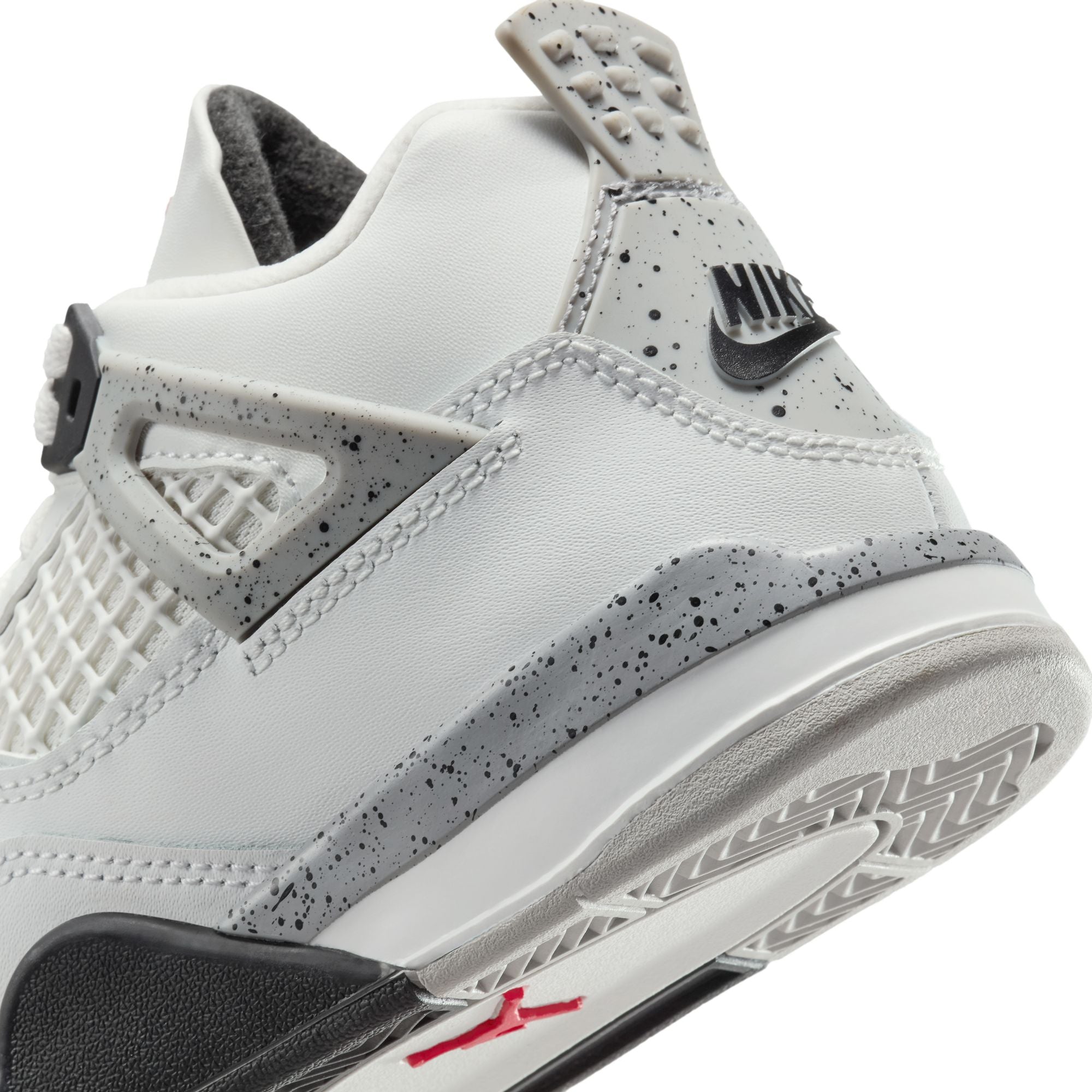 Air Jordan 4 Little Kids Retro "White Cement" Shoes