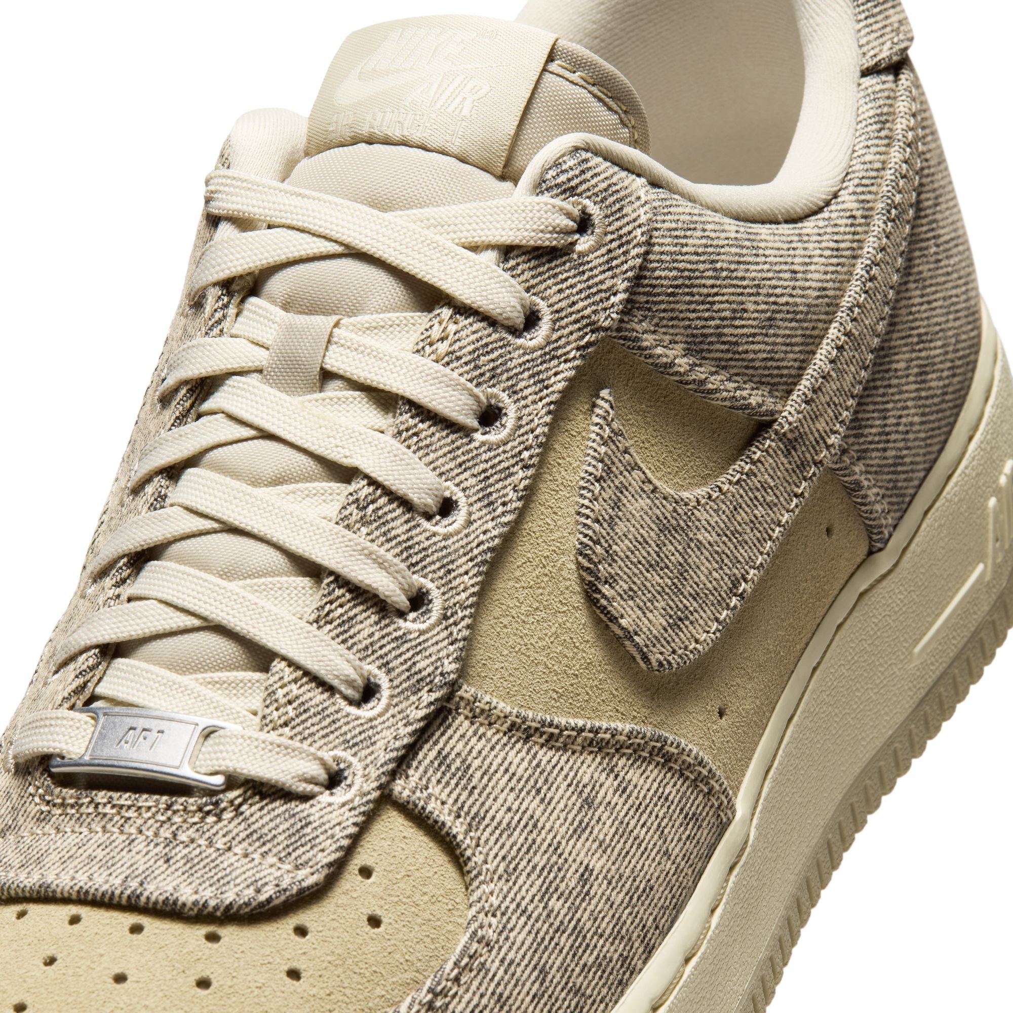 Khaki Sneakers on a white background