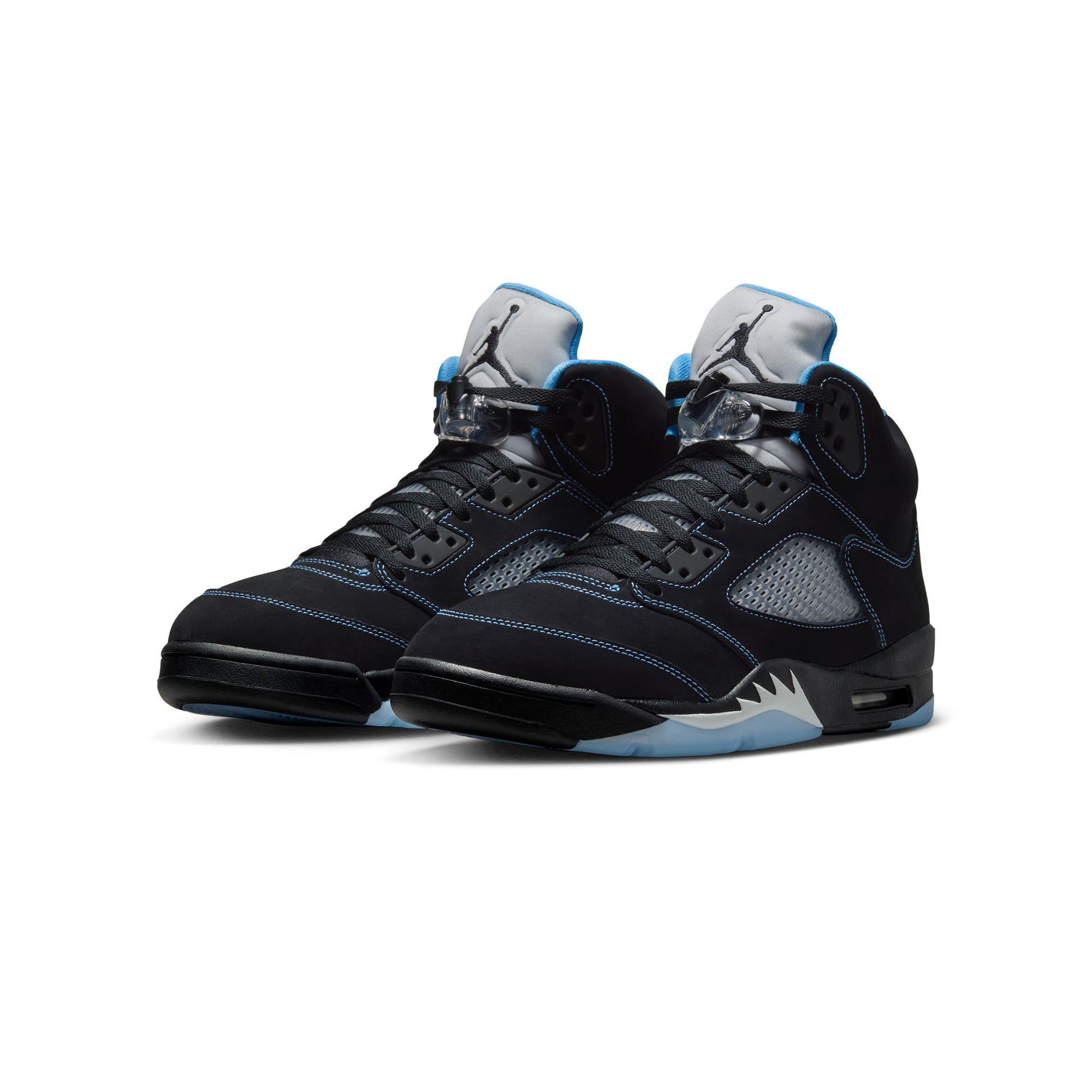 Air Jordan 5 Mens "Black Carolina" Shoes