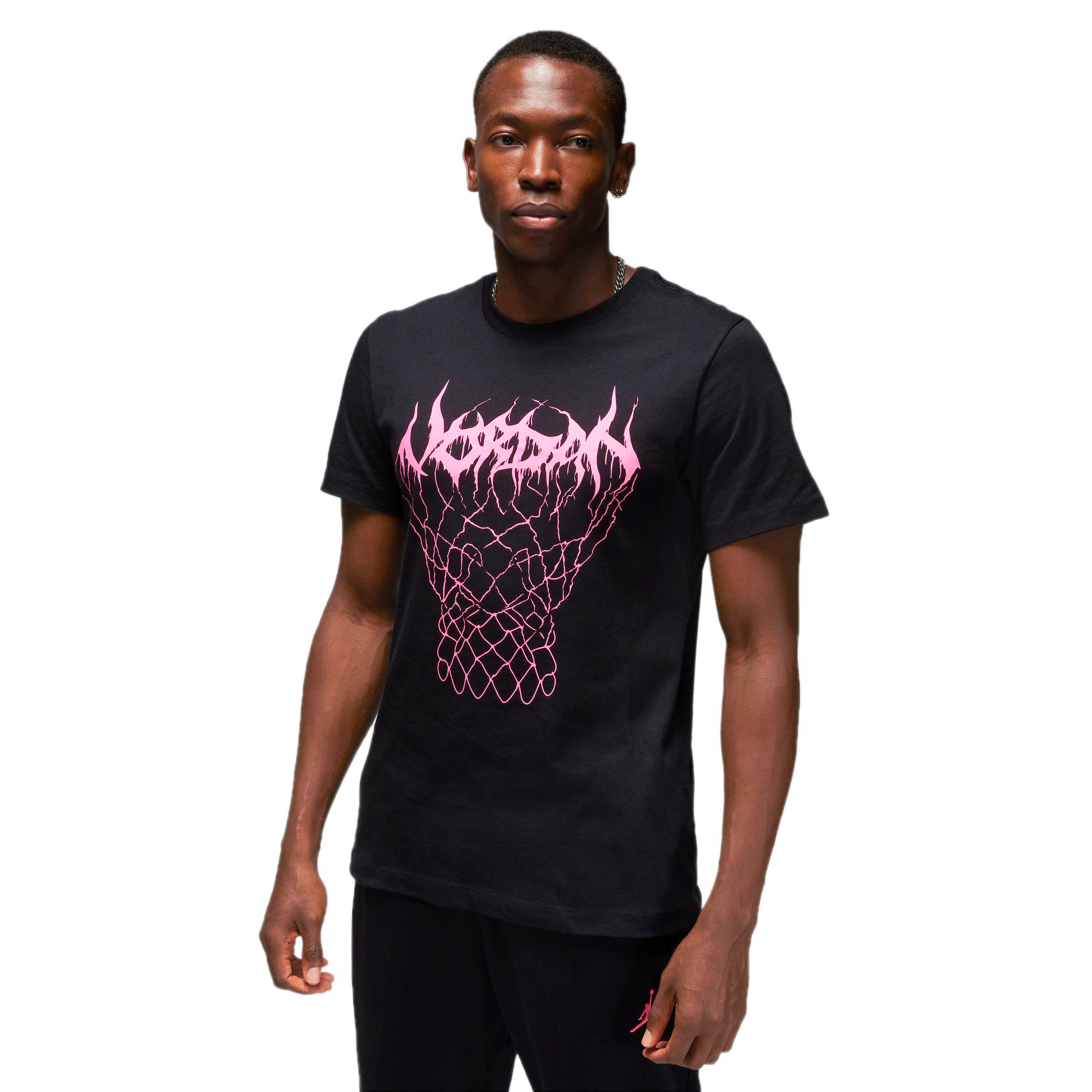 Air Jordan Mens Dri-Fit Sport SS Tee