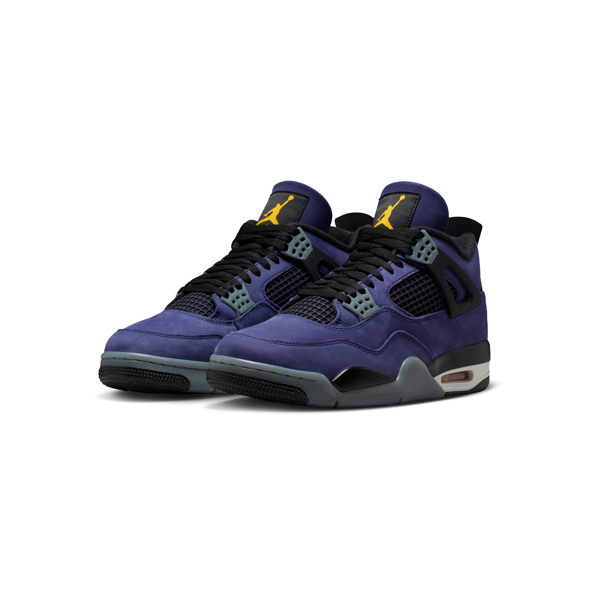 Air Jordan 4 Mens Retro "Lakeshow" Shoes