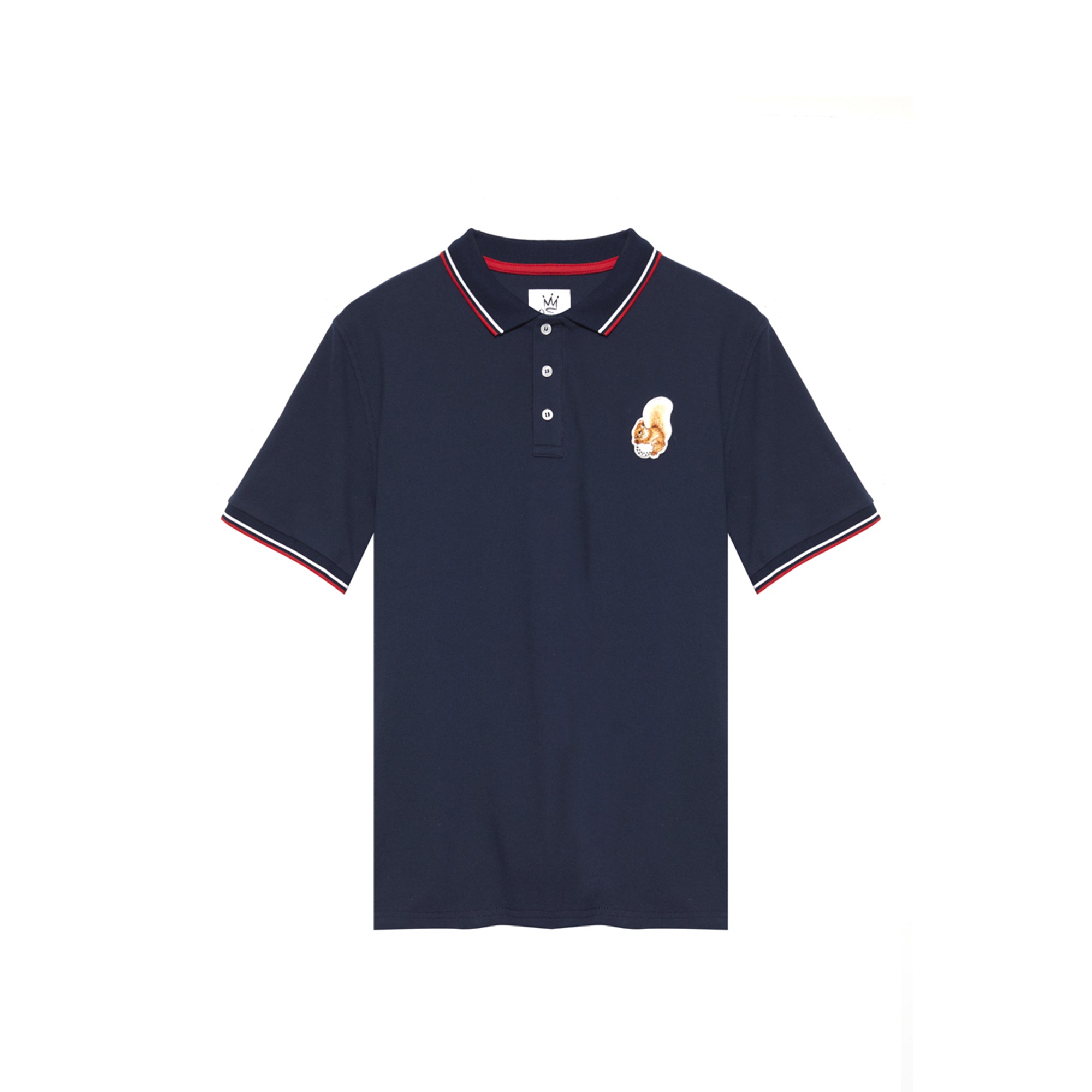 Queens Country Club Mens Q Logo Polo Shirt