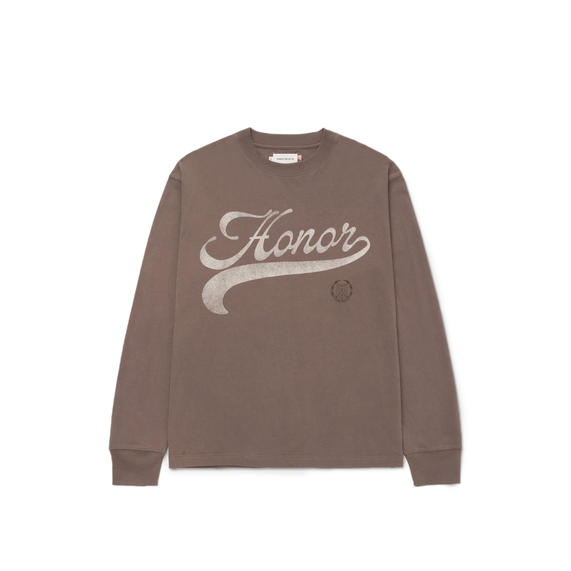 Honor The Gift Mens Holiday Script LS Tee