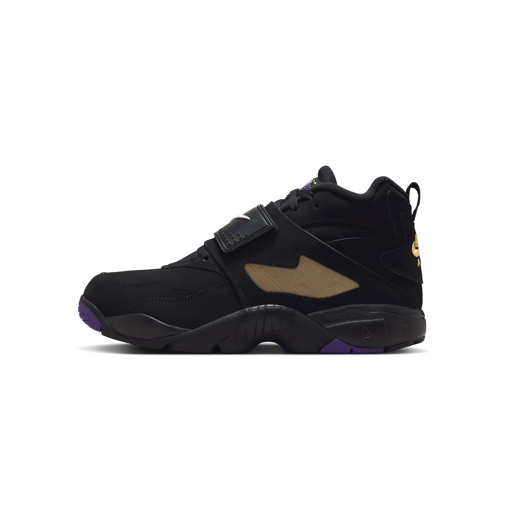 Nike Mens Air Diamond Turf "Ravens" Shoes