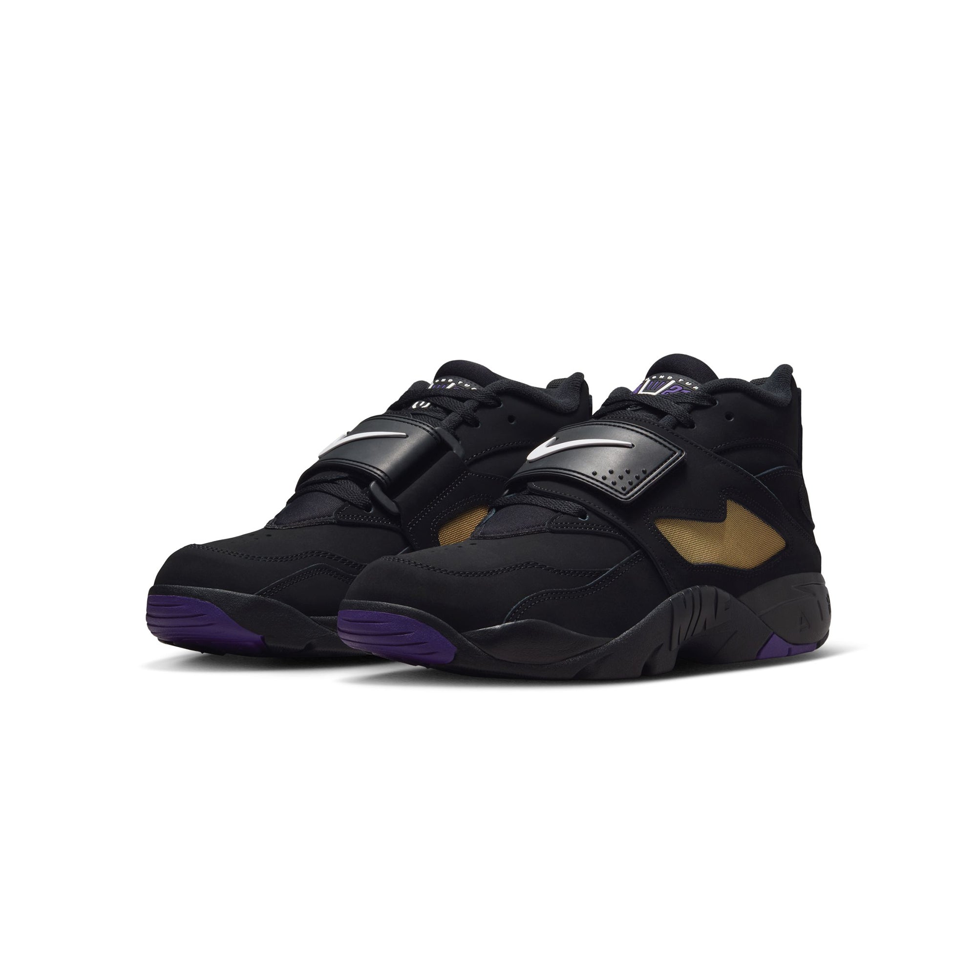 Nike Mens Air Diamond Turf "Ravens" Shoes