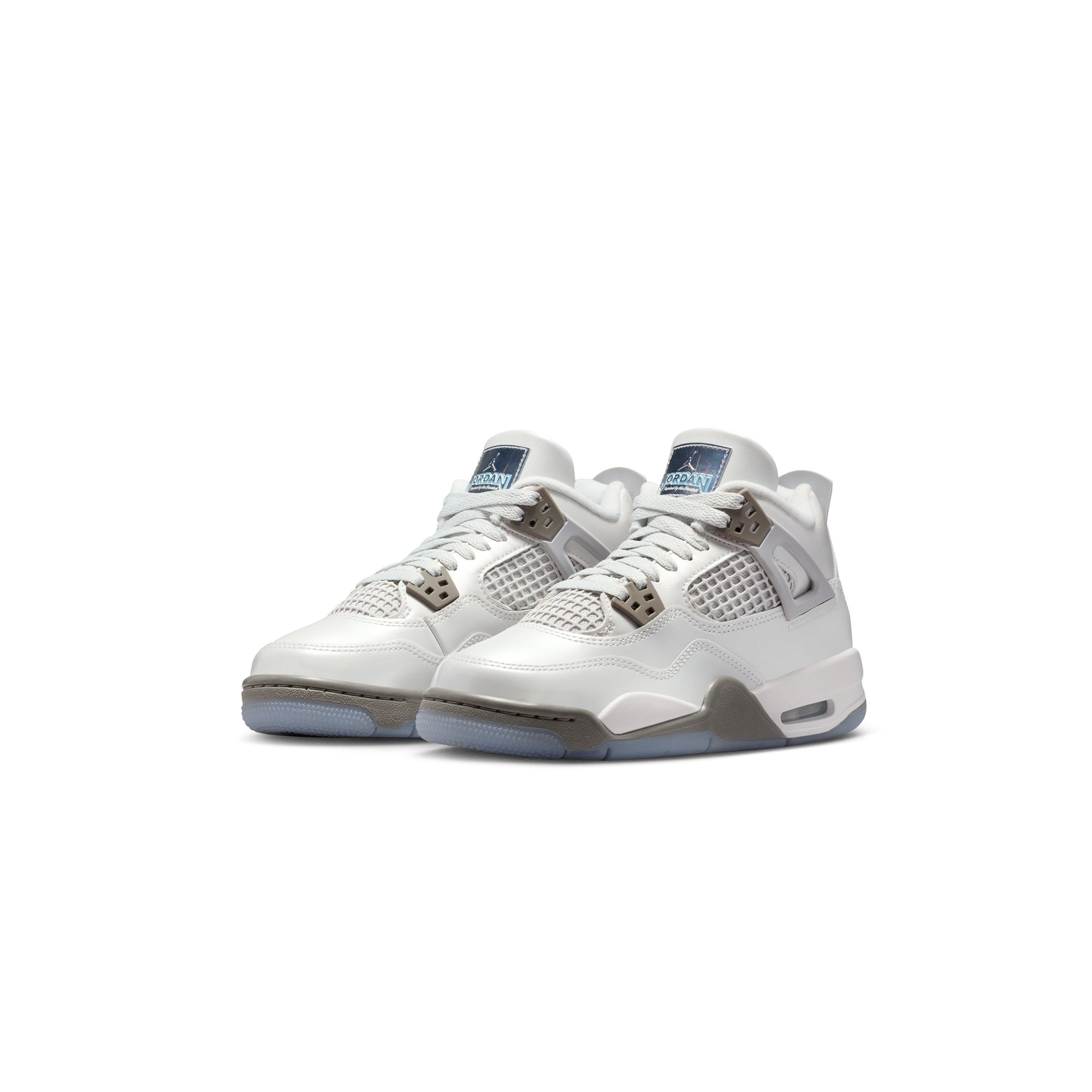 Air Jordan 4 Kids Retro "Blue Chill" Shoes