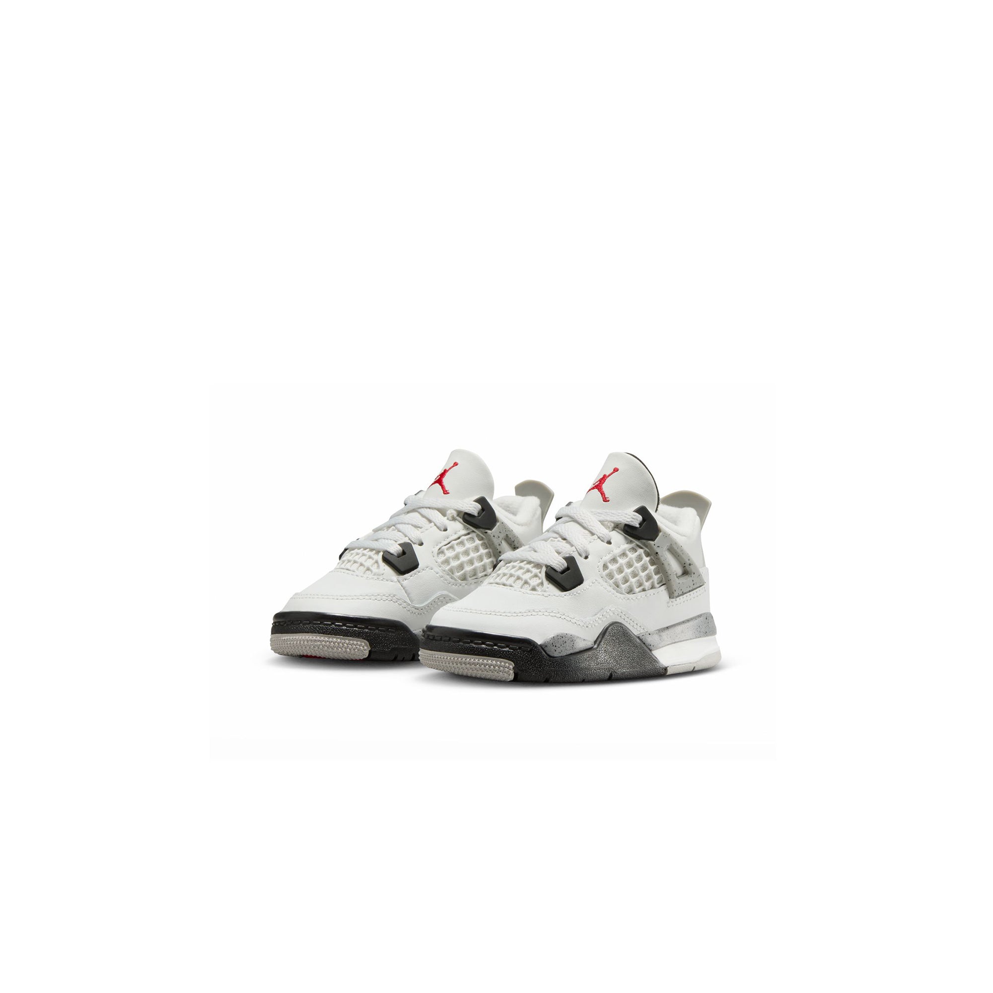 Air Jordan 4 Infants Retro "White Cement" Shoes