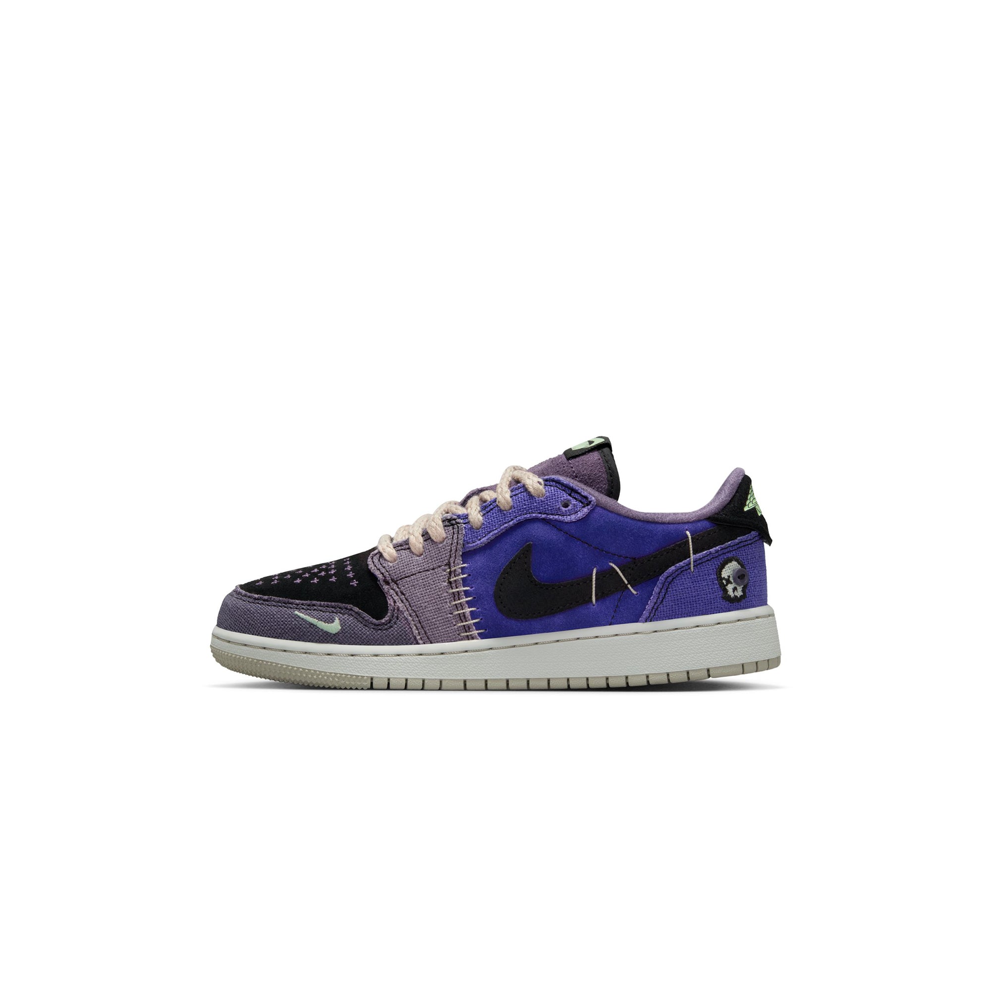 Air Jordan 1 x Zion William Kids Retro Low "Voodoo Alternate" Shoes