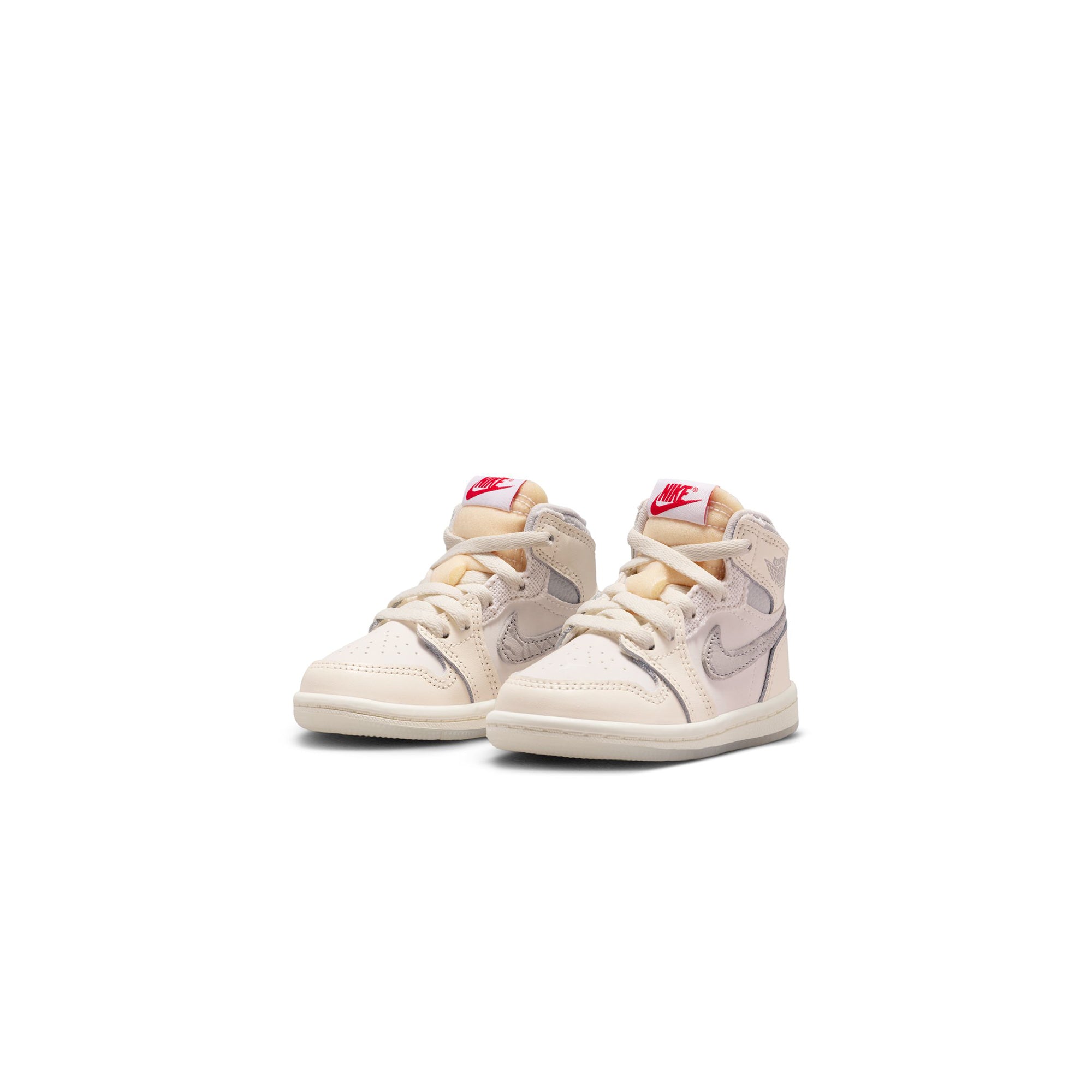 AIr Jordan 1 Infants Retro High OG "Sail University Red" Shoes