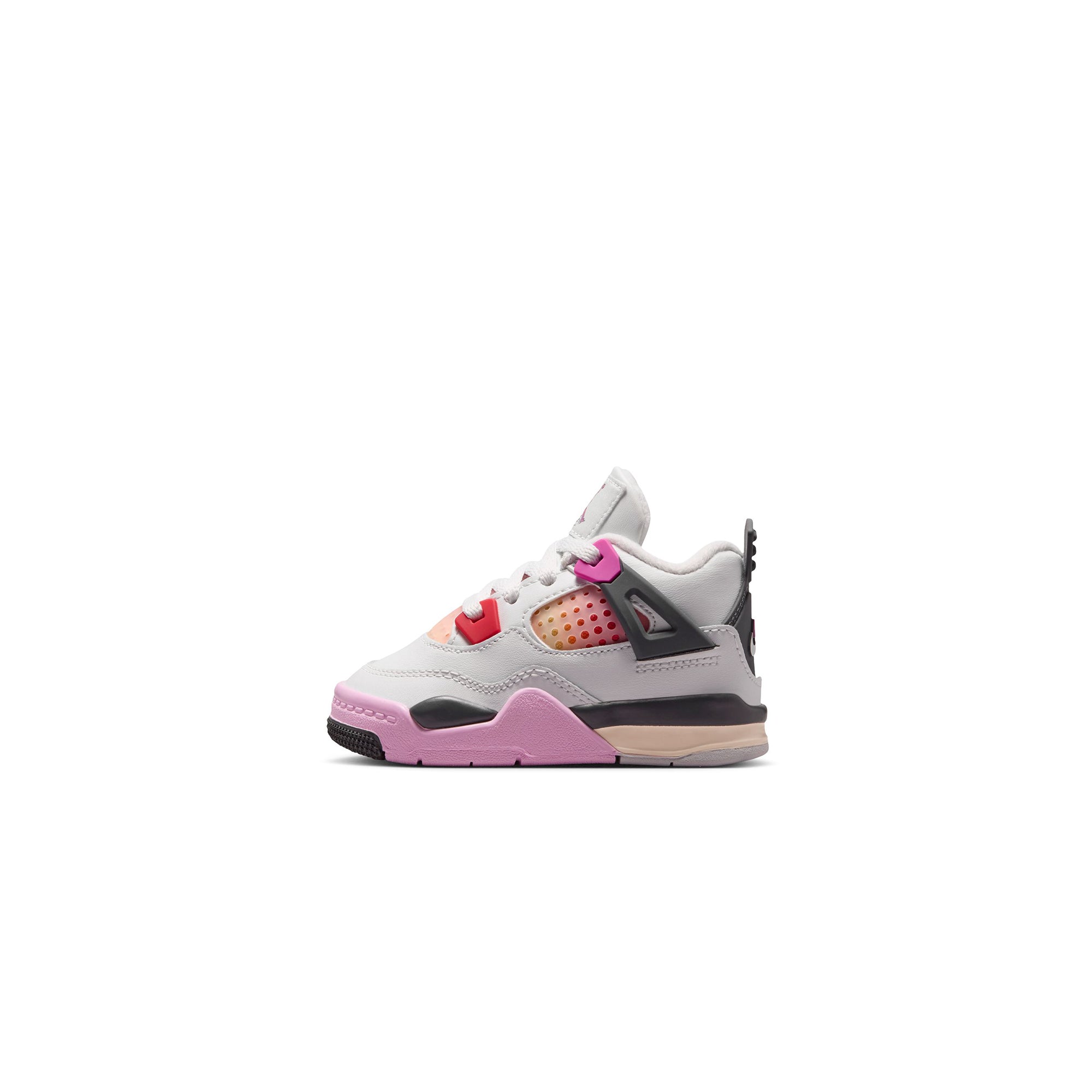 Off White/fire Pink-anthracite Sneakers on a white background