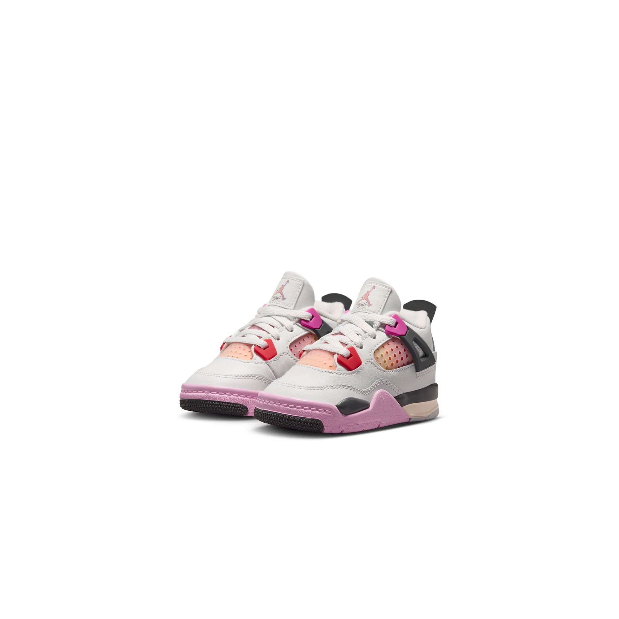 Off White/fire Pink-anthracite Sneakers on a white background