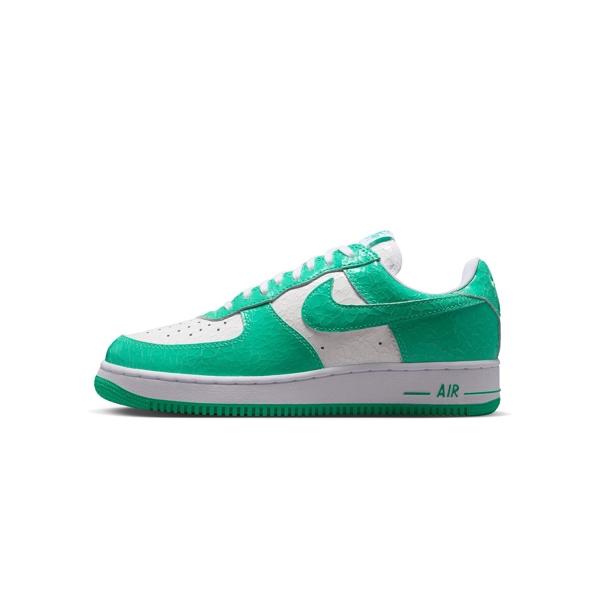 Nike Mens Air Force 1 Cracked Leather Shoes