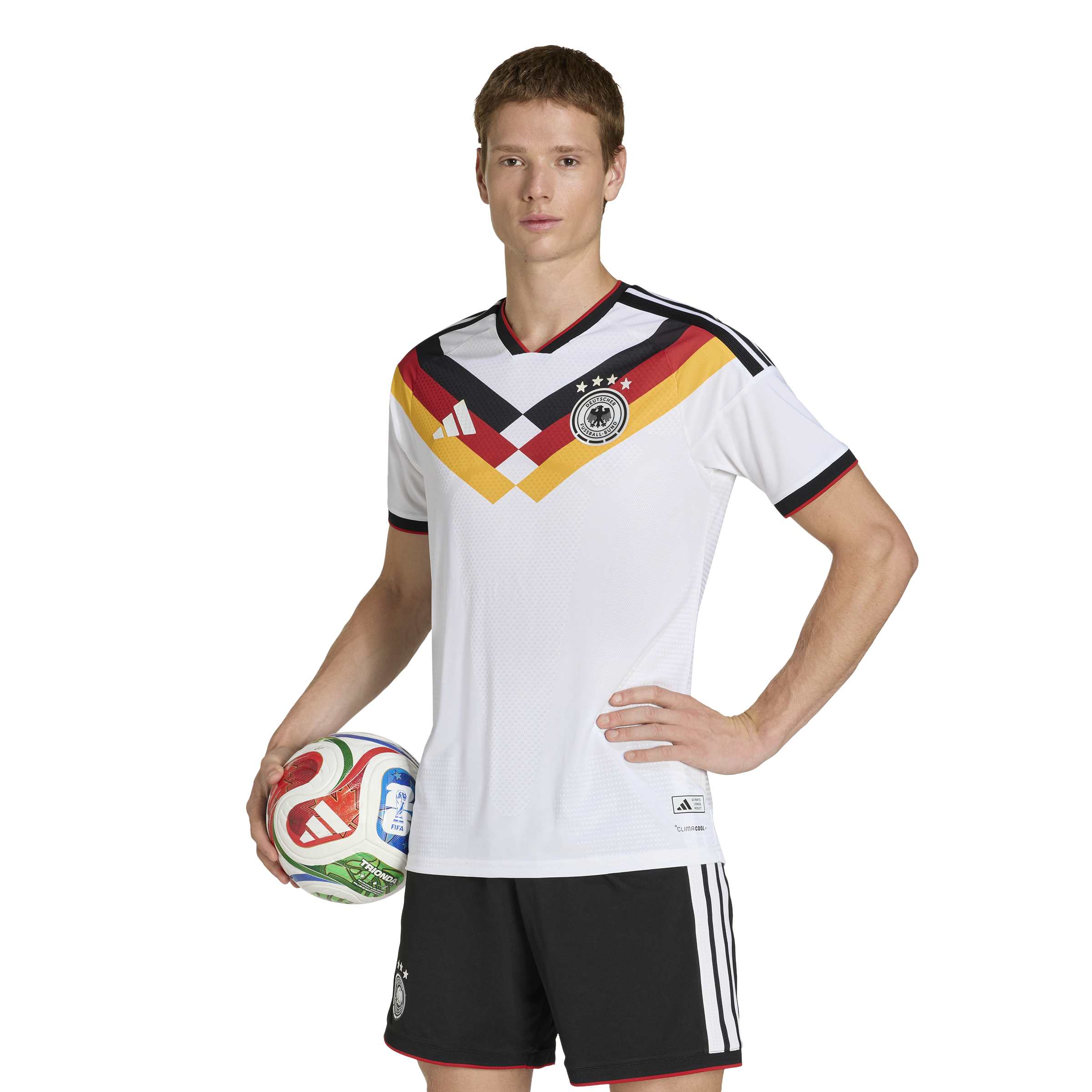 Adidas Mens Germany 26 Home Authentic Football Jersey