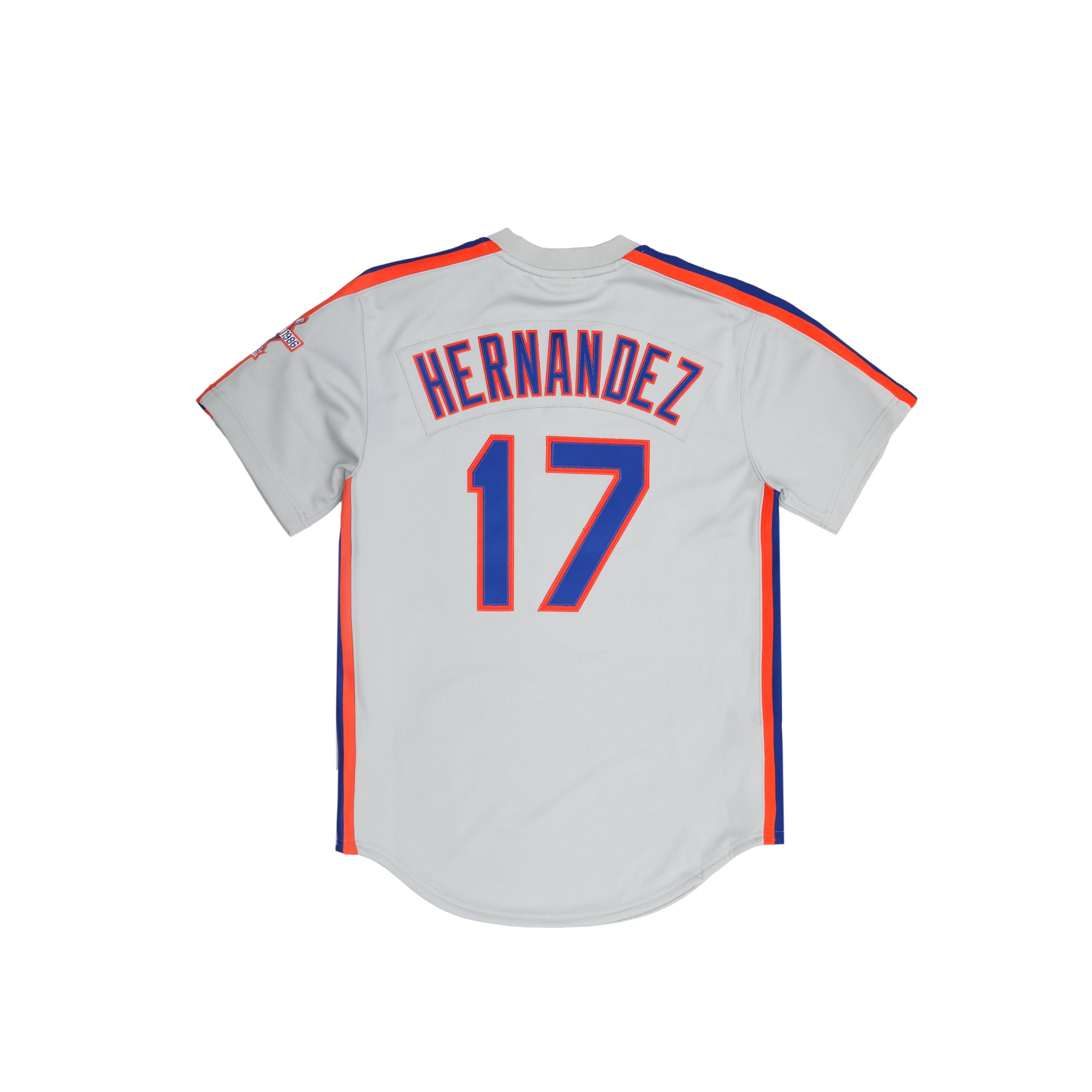 Mitchell & Ness Mens MLB Mets 1986 "Keith Hernandez" Authentic Jersey