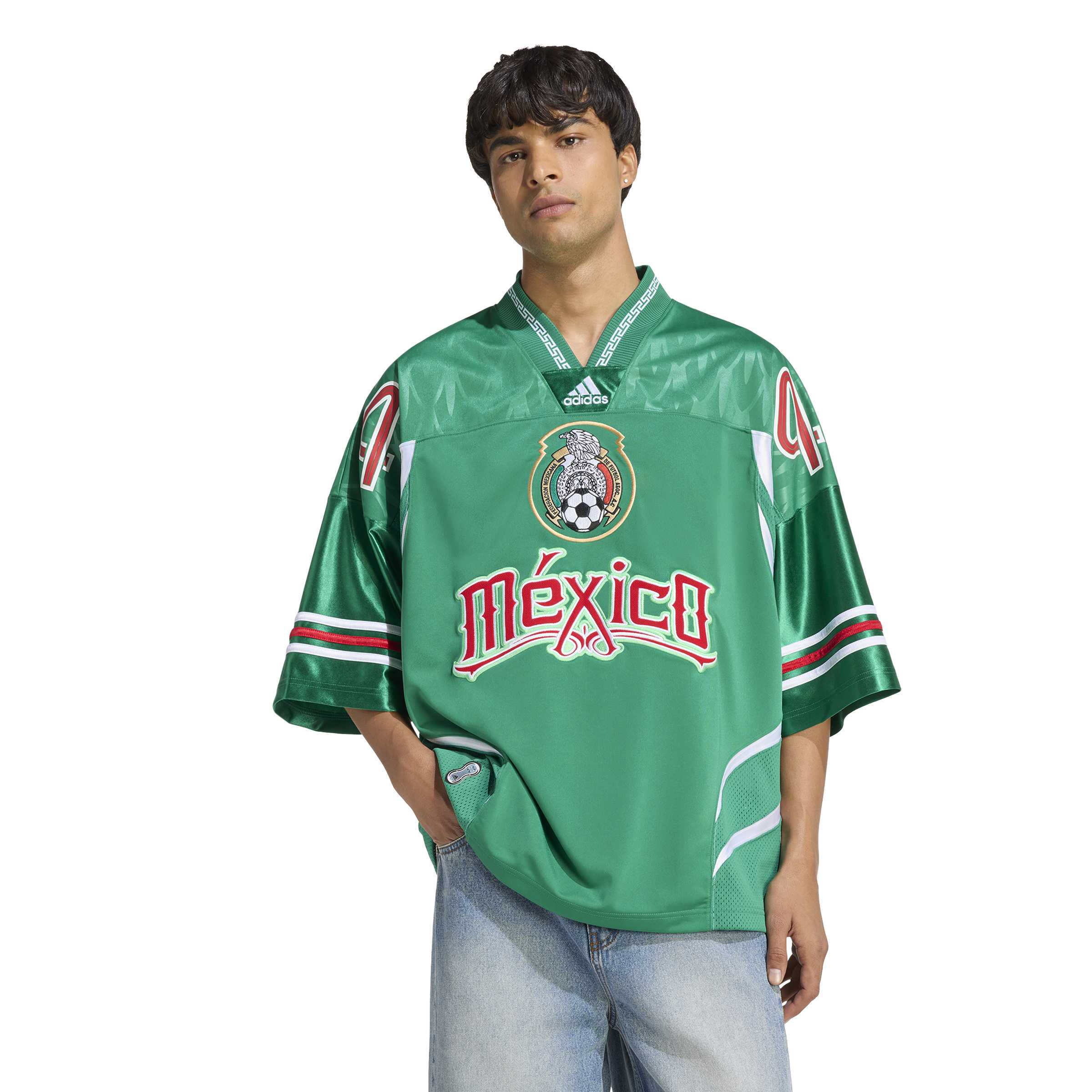 Adidas Mens Bringbacks Remixed Mexico Jersey
