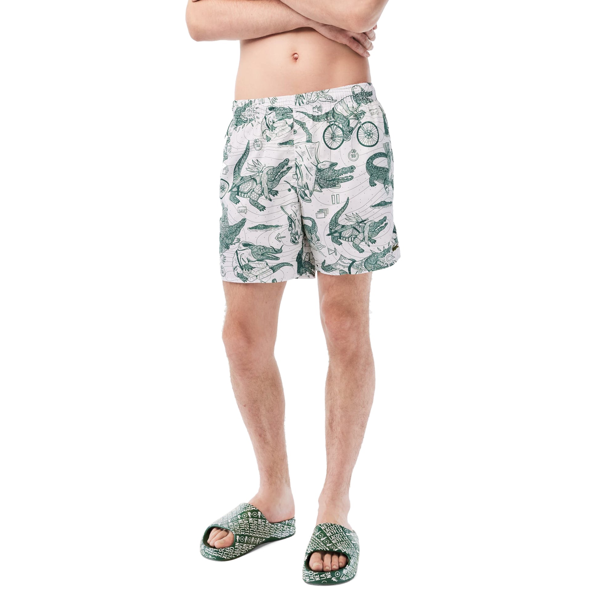 Lacoste Mens Swimming Trucks