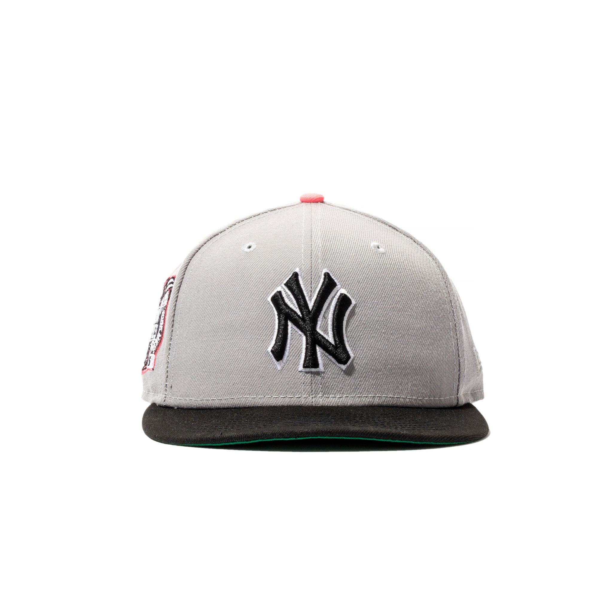 Fitted Hats Red Yankees Fitted Grey Underbrim New Era 5950 NY