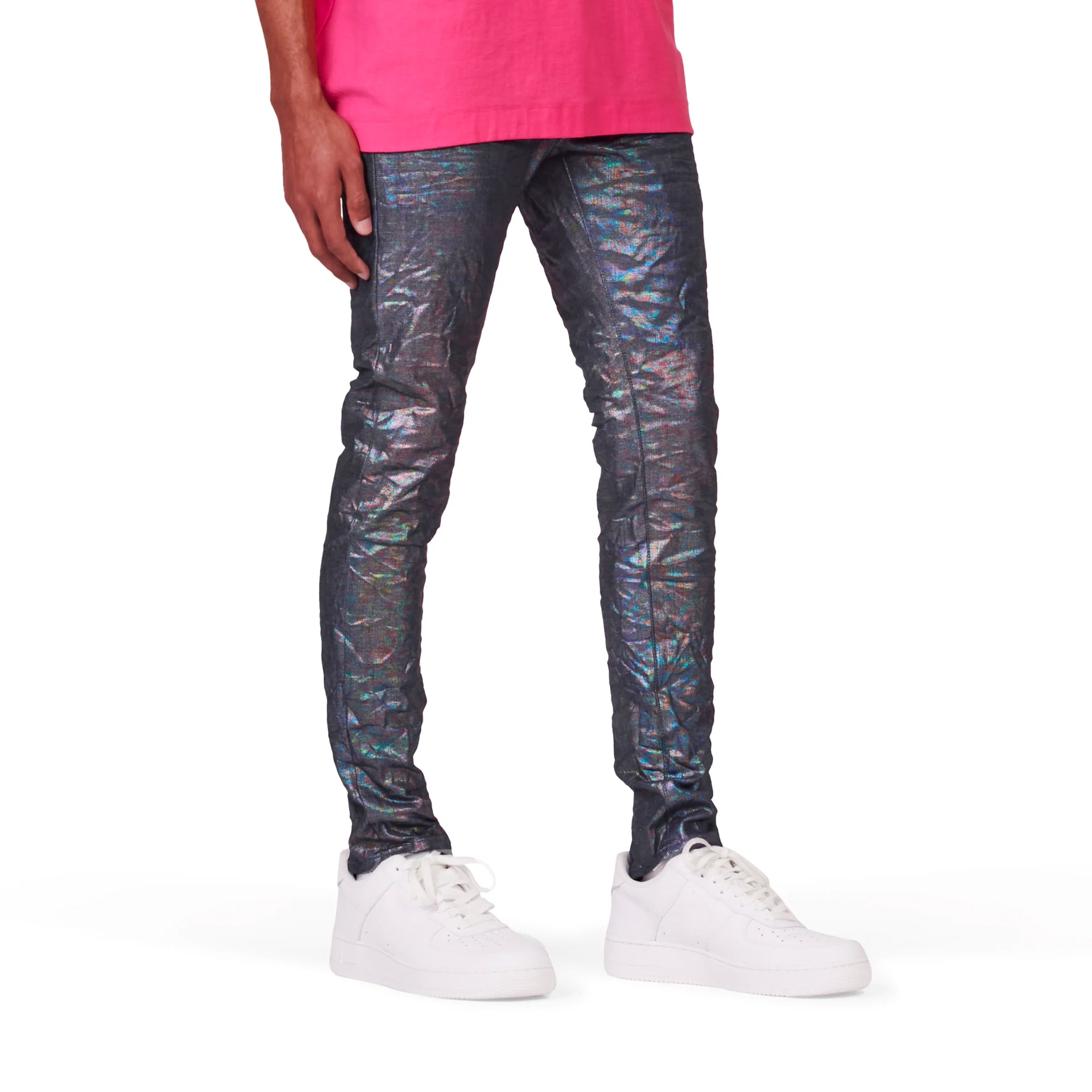 Purple Brand Mens Raw Indigo Prism Jeans