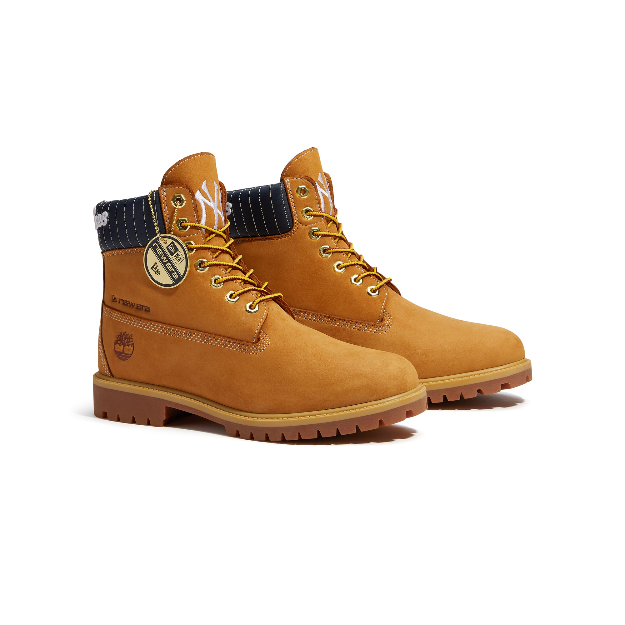 Timberland X New Era x MLB Mens Heritage 6 inches Lace Waterproof "Yankees" Boots
