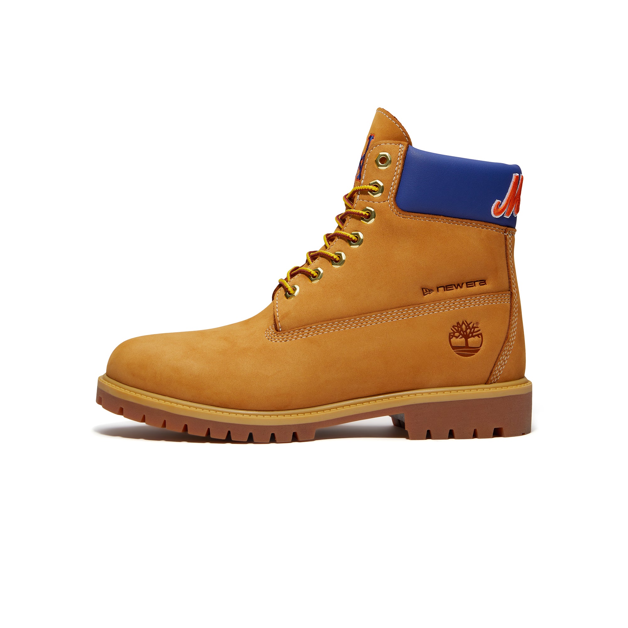 Timberland X New Era x MLB Mens Heritage 6 inches Lace Waterproof "Mets" Boots