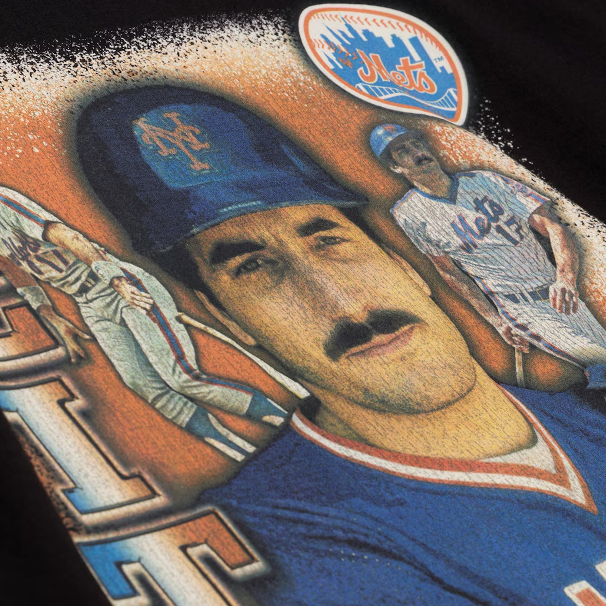 Mitchell & Ness Mens MLB New York Mets 1986 Icon Legendary Classic "Keith Hernandez" Tee