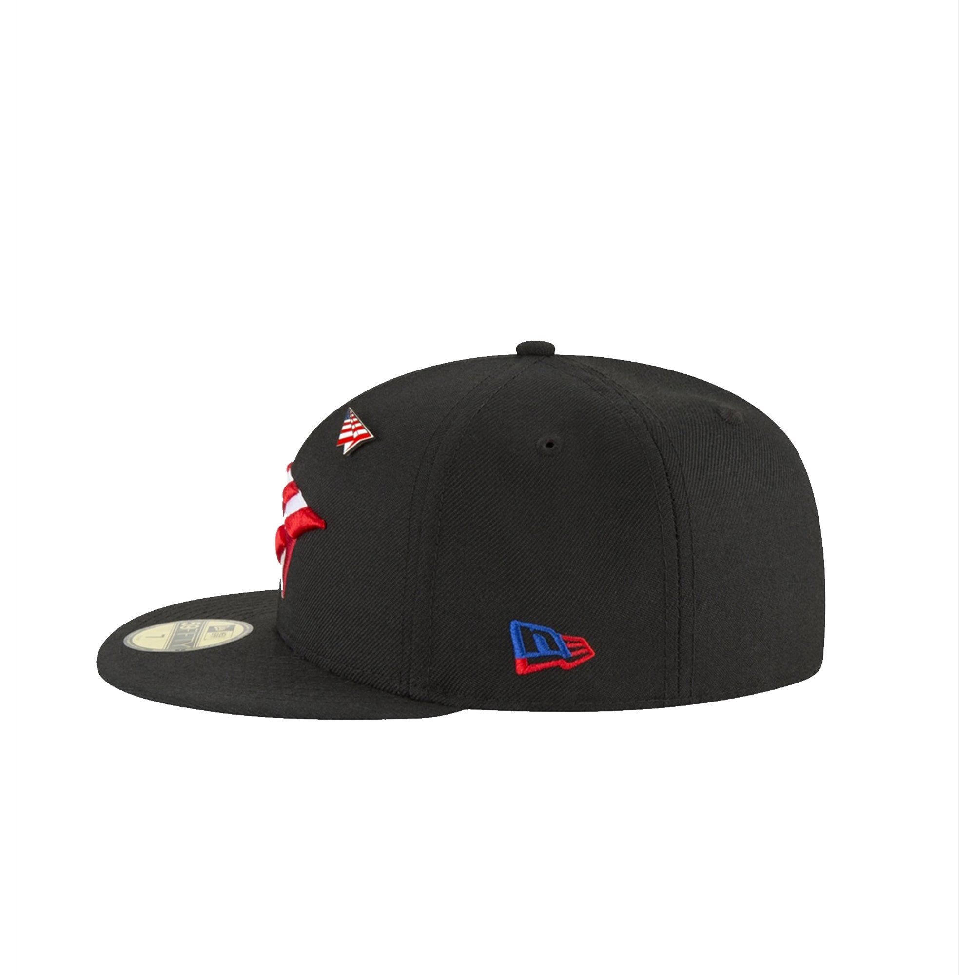 Paper Planes Mens American Dream Black Crown Fitted
