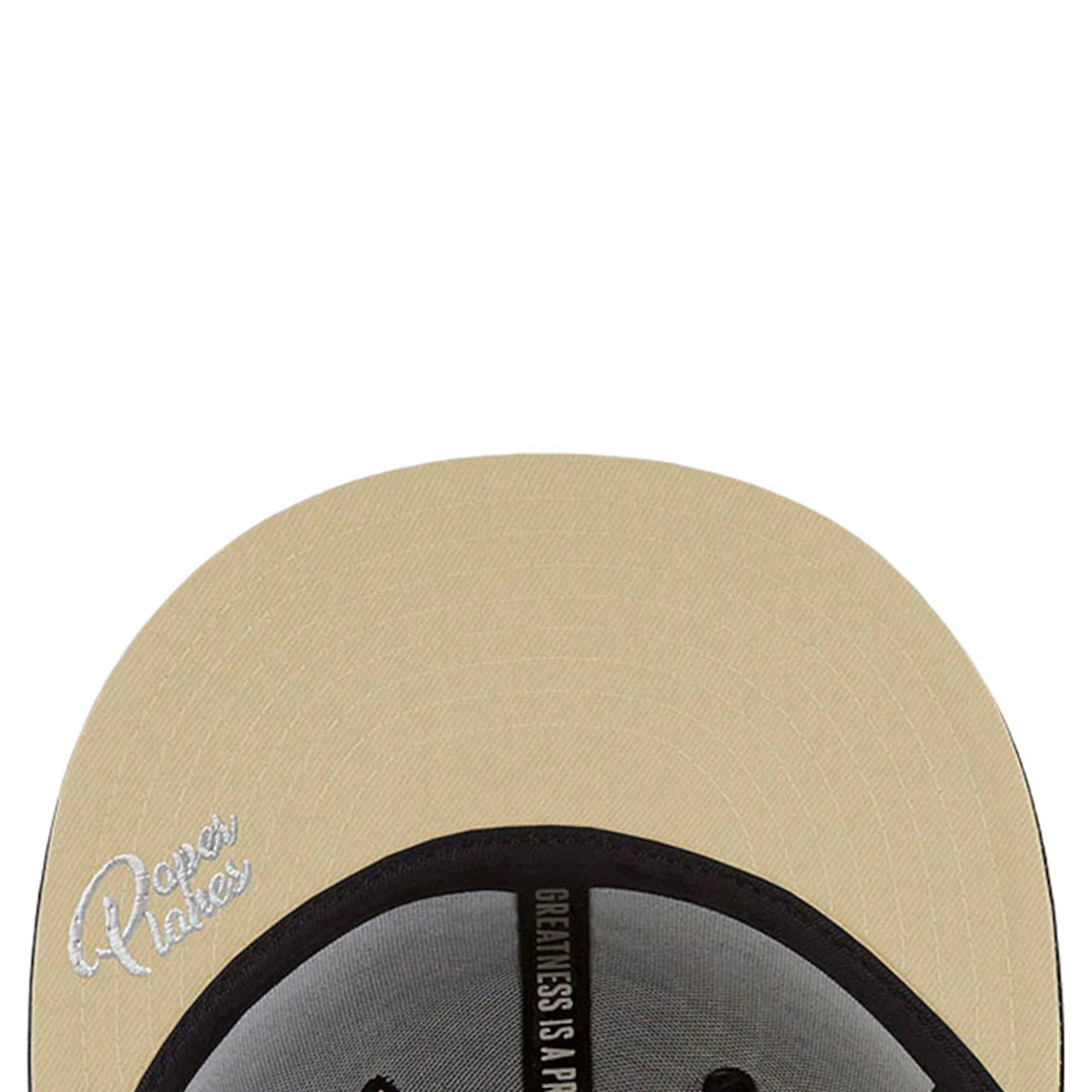 Paper Planes Mens Scripted Mantra Old School Snapback w/ Contrast Undervisor 'Black'
