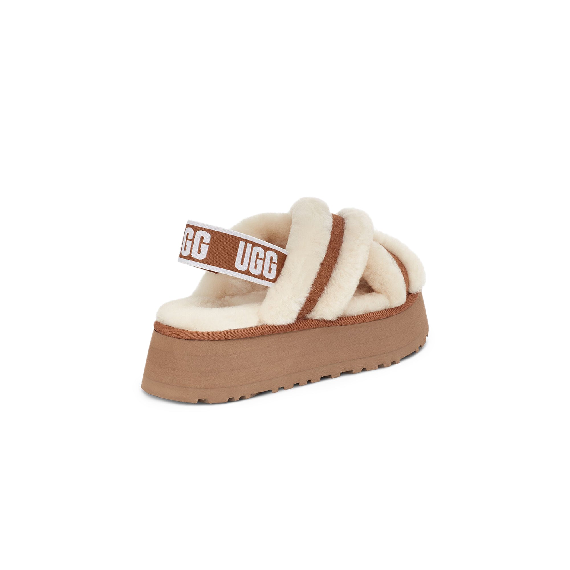 Ugg Women Disco Cross Slide 'Chestnut'