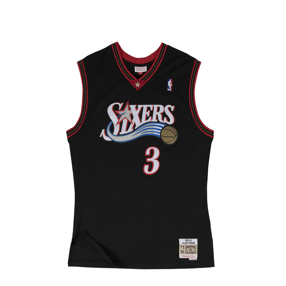 Mitchell & Ness NBA Swingman 76ers Allen Iverson Road Jersey