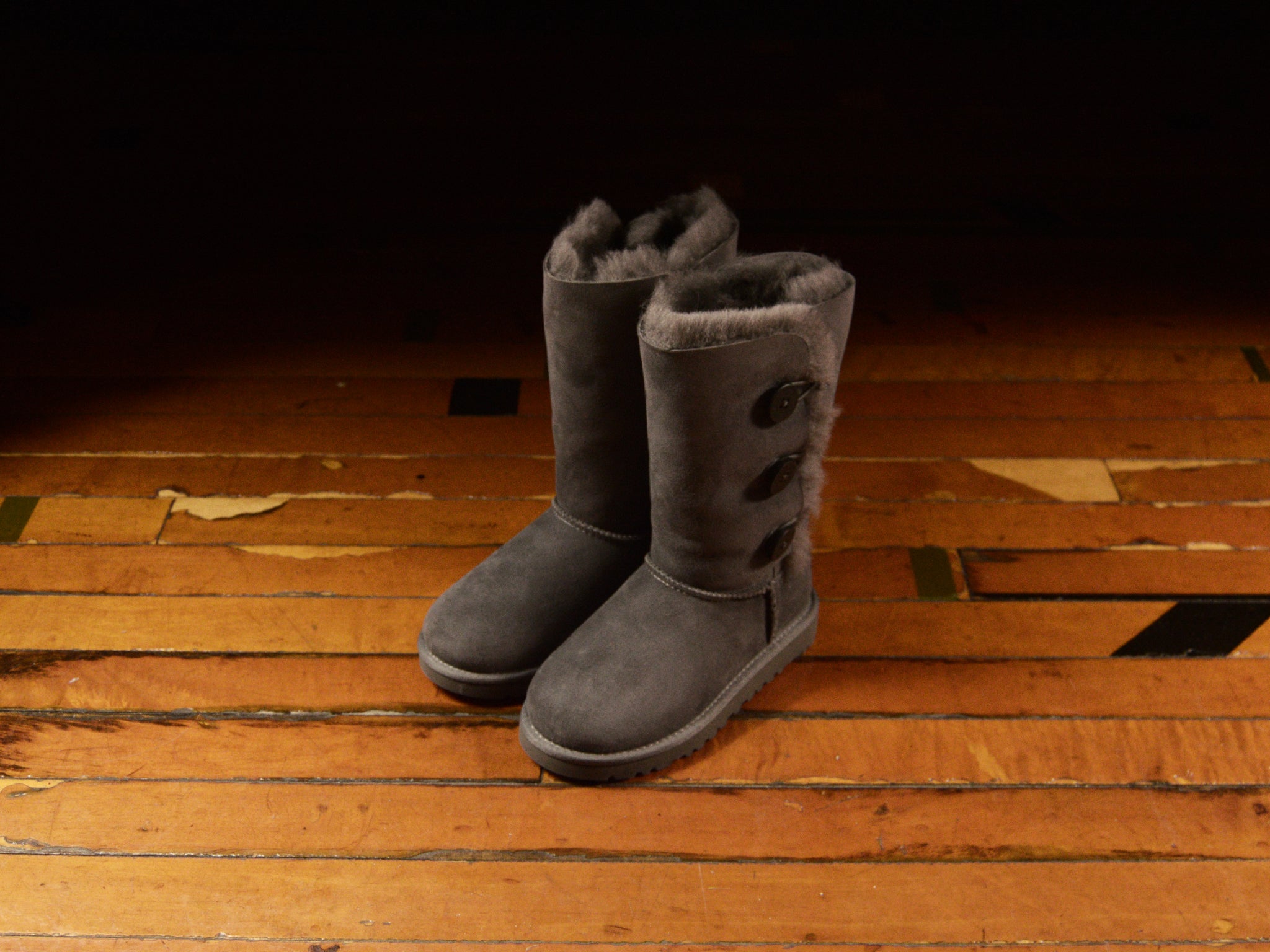 UGG Kids Bailey Button Triplet Boots